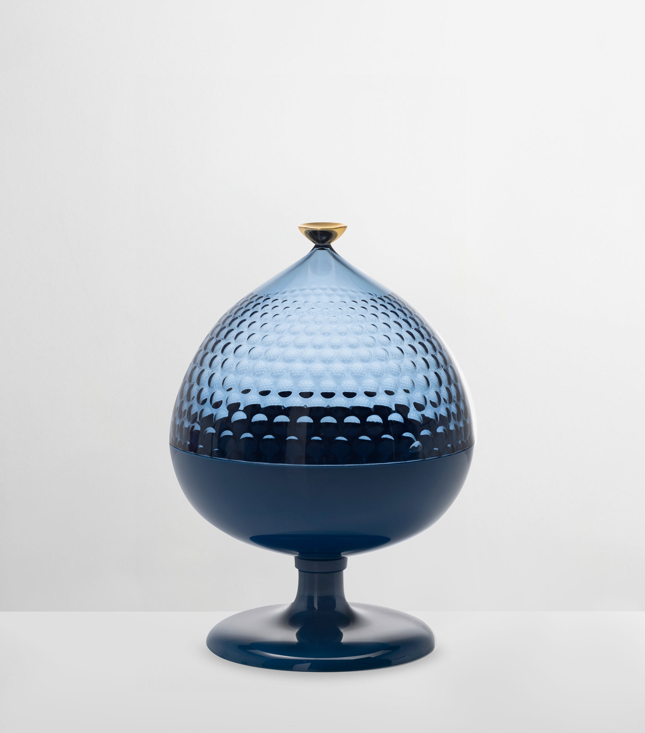 Centro de Mesa Pumo Celeste en tecnopolímero termoplástico azul