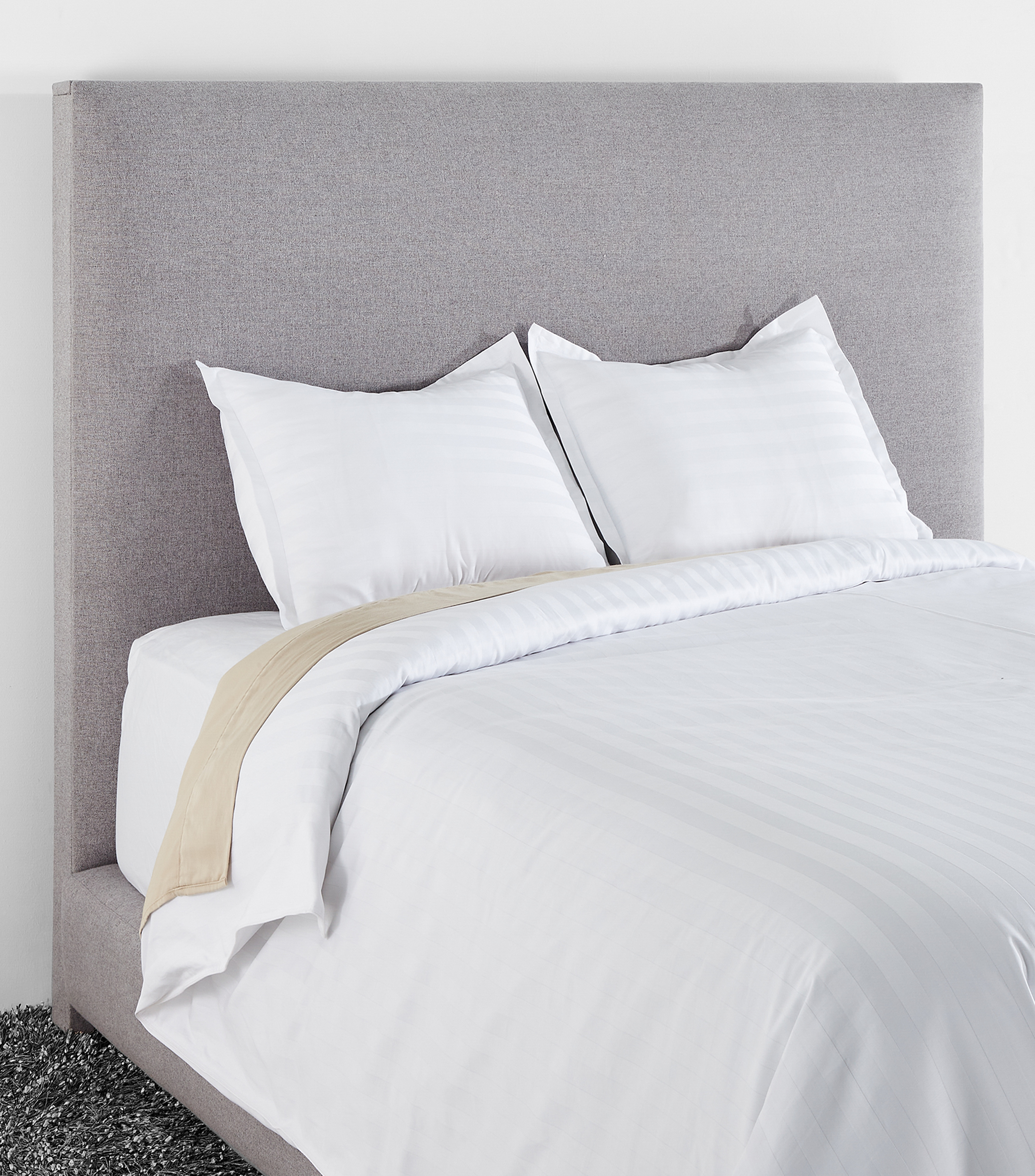 Juego de Funda para Duvet King Size Tempano blanco