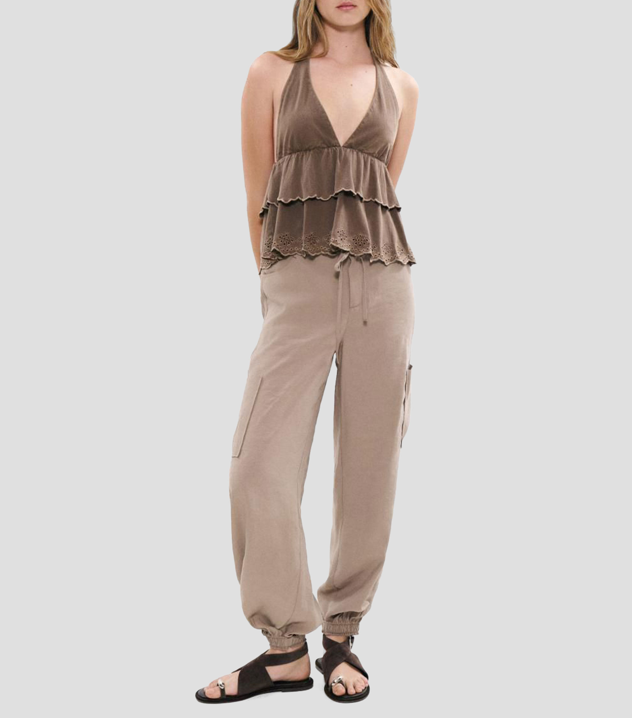 Blusa lisa Mujer