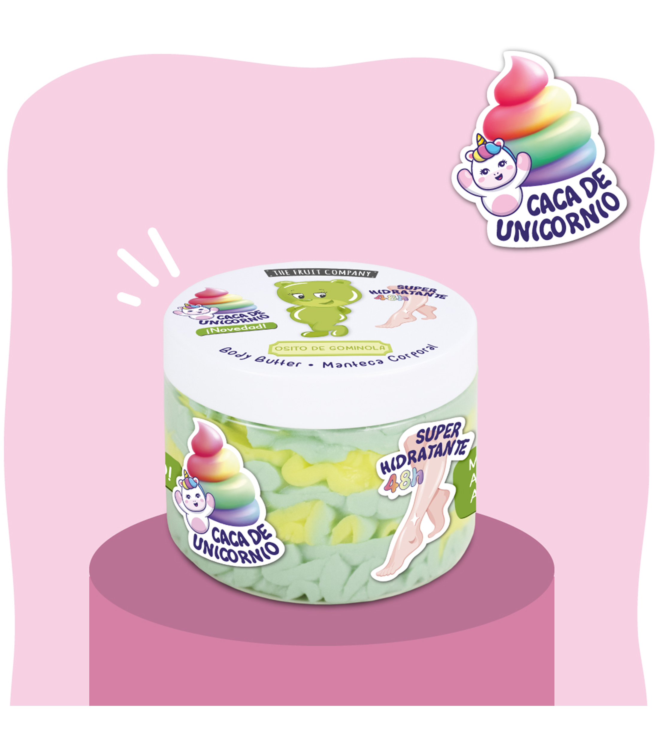 Manteca Corporal Osito de Gominola 250 gr
