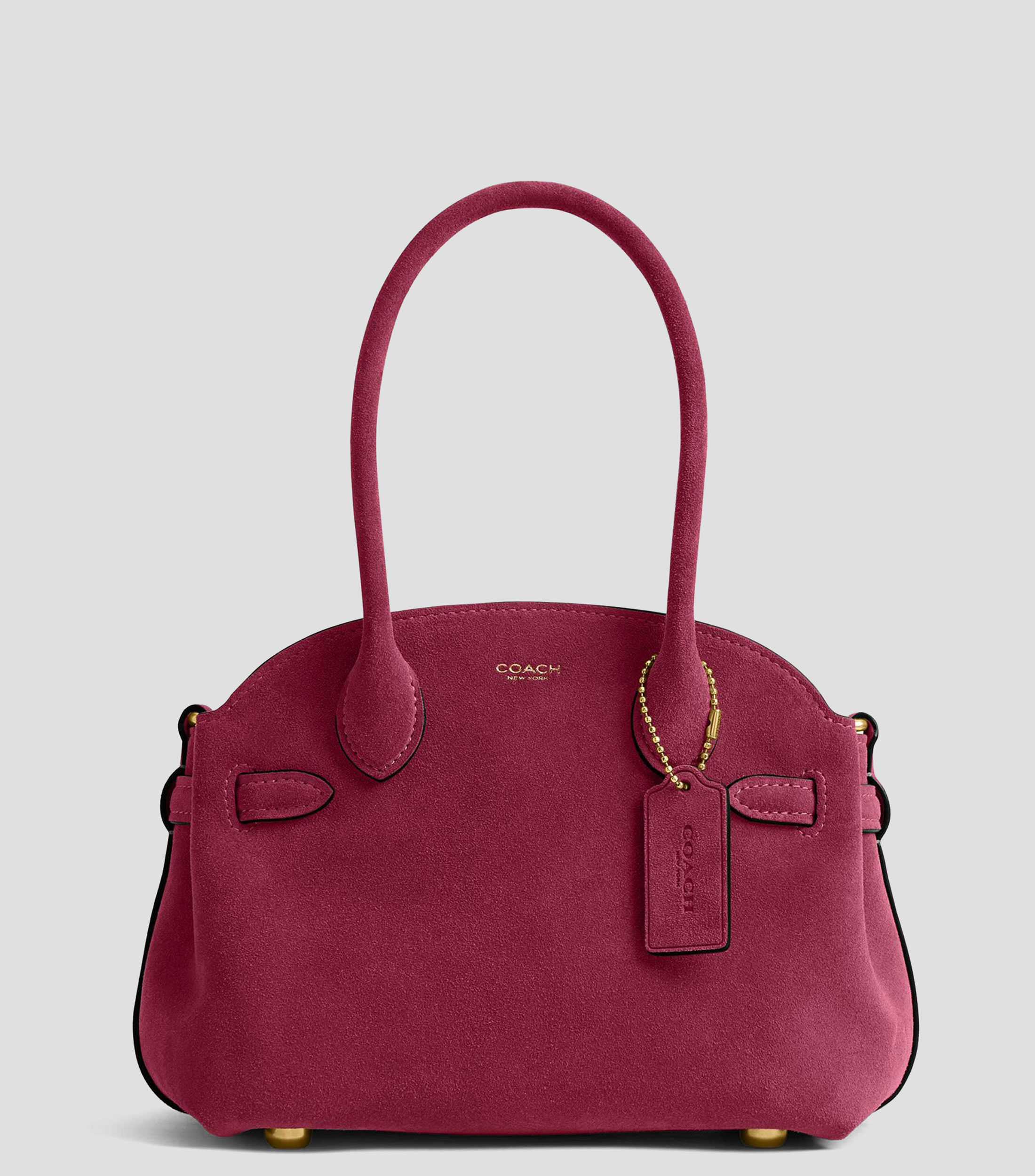 Bolsa bowler fucsia en piel Empire 21 lisa Mujer