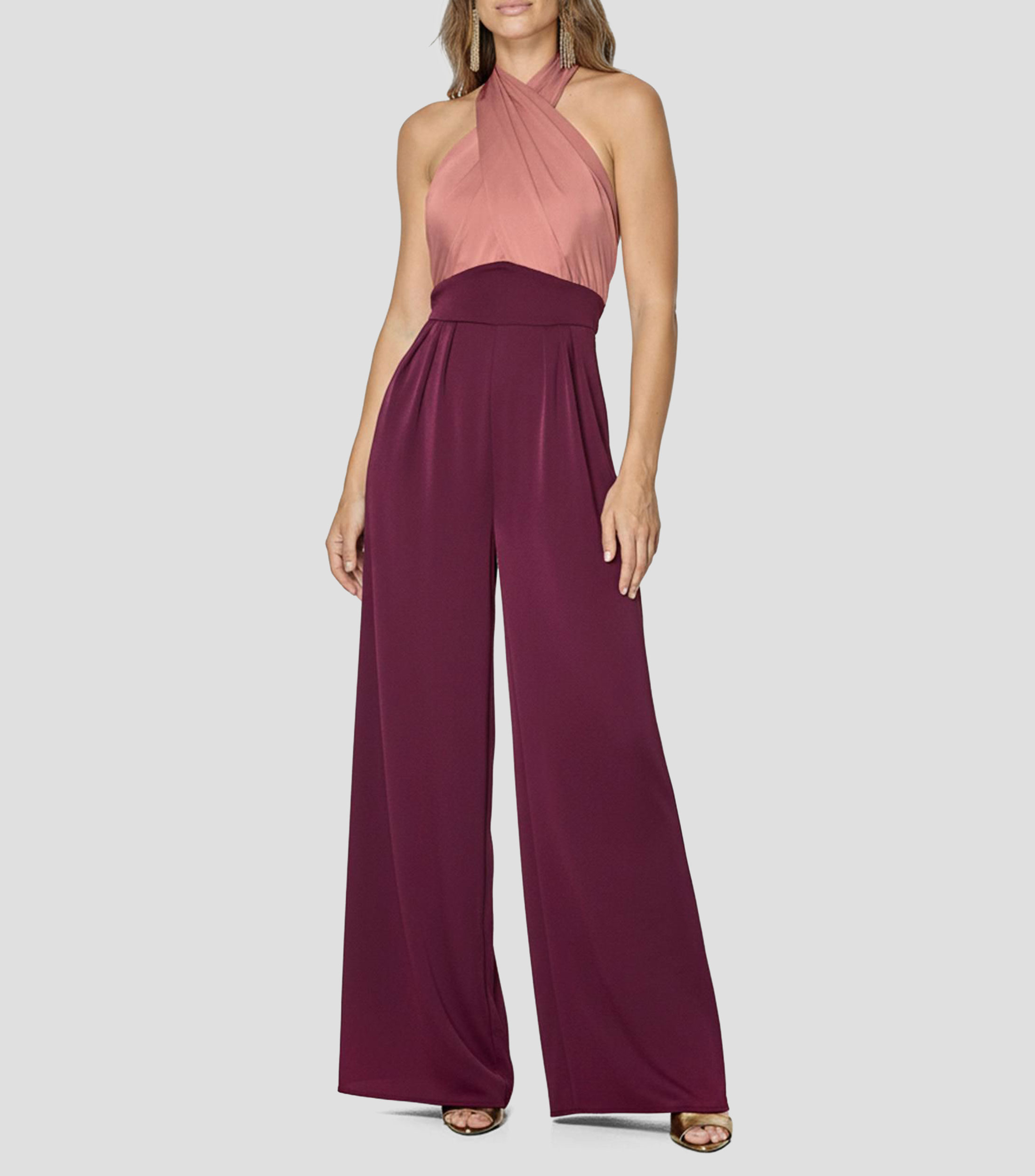 Jumpsuit recto Mujer
