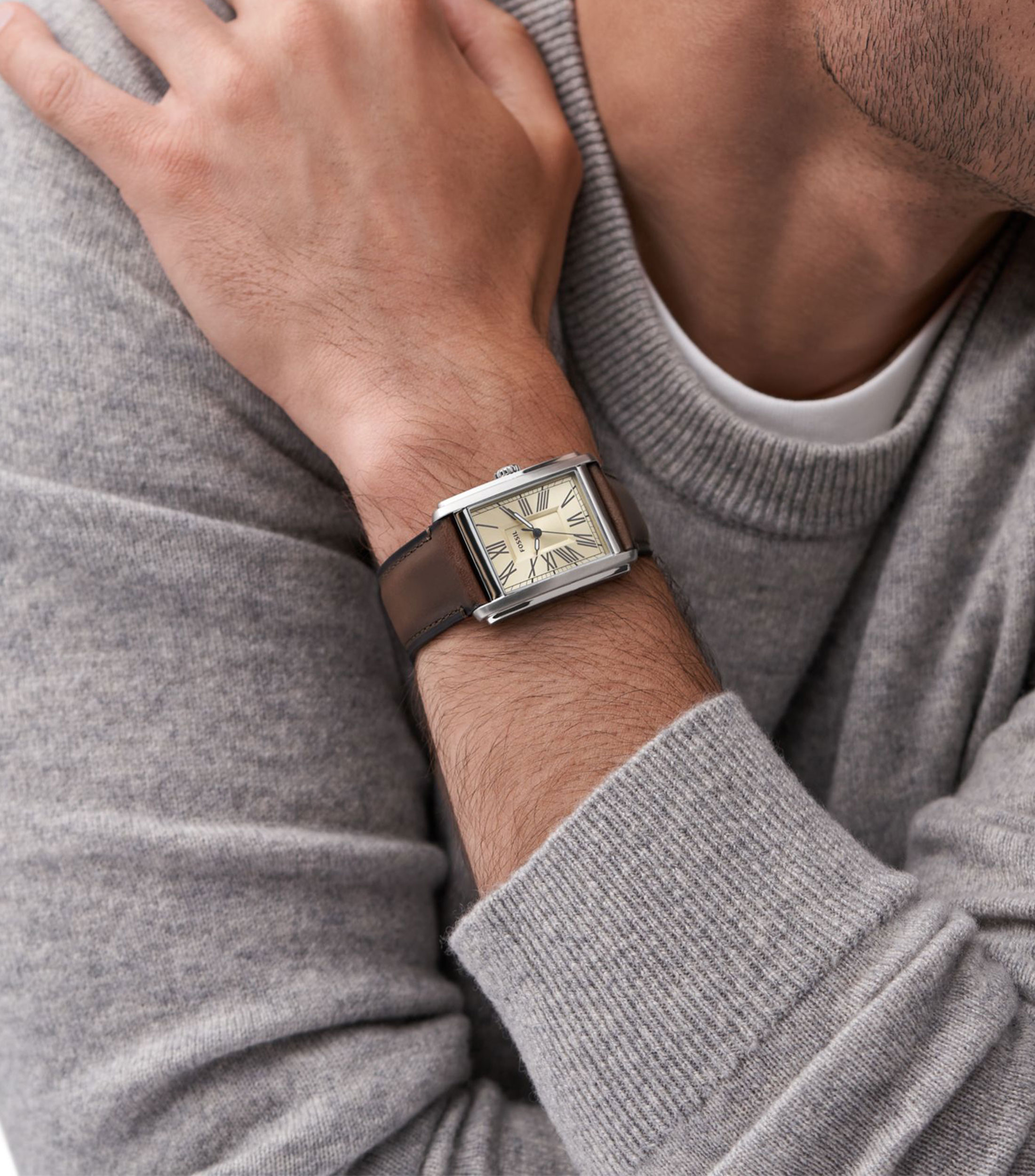 Reloj para Hombre Carraway Casual, Plateado