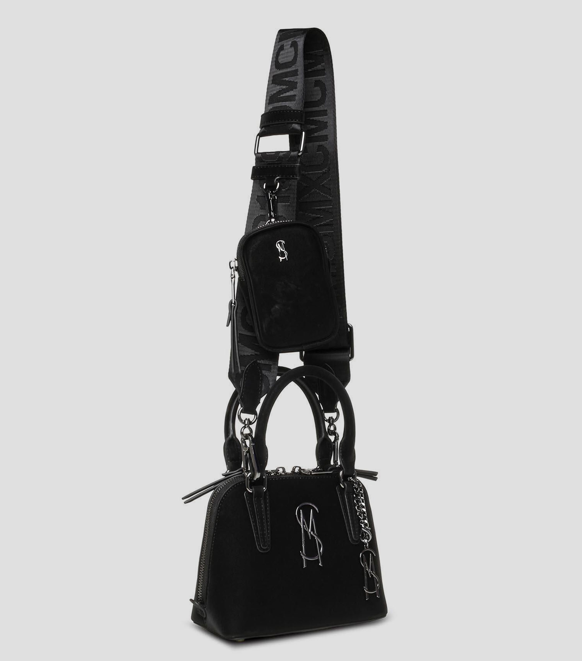 Bolsa crossbody negra Mujer