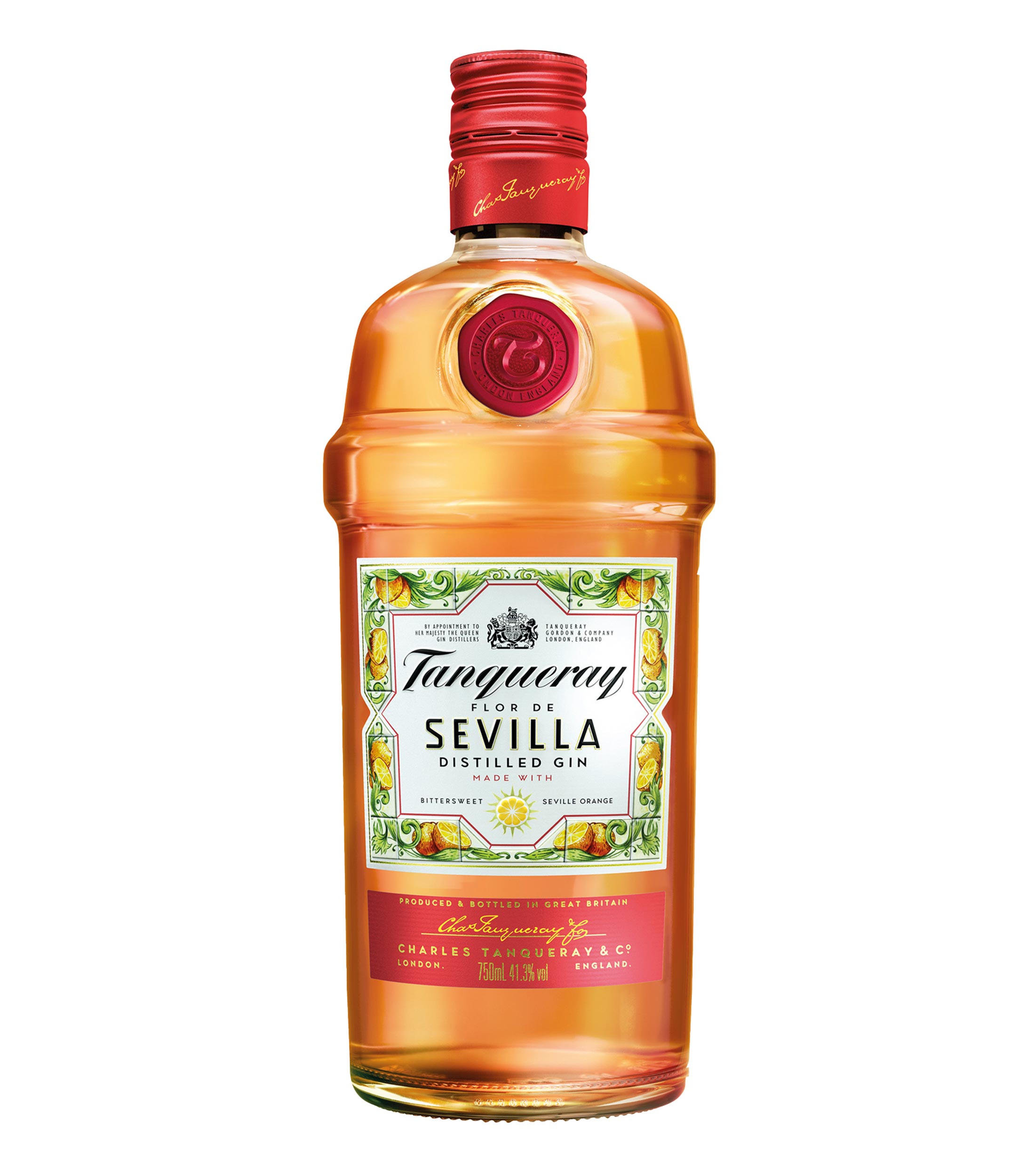 Ginebra Tanqueray Flor de Sevilla Cítrica, 750 ml