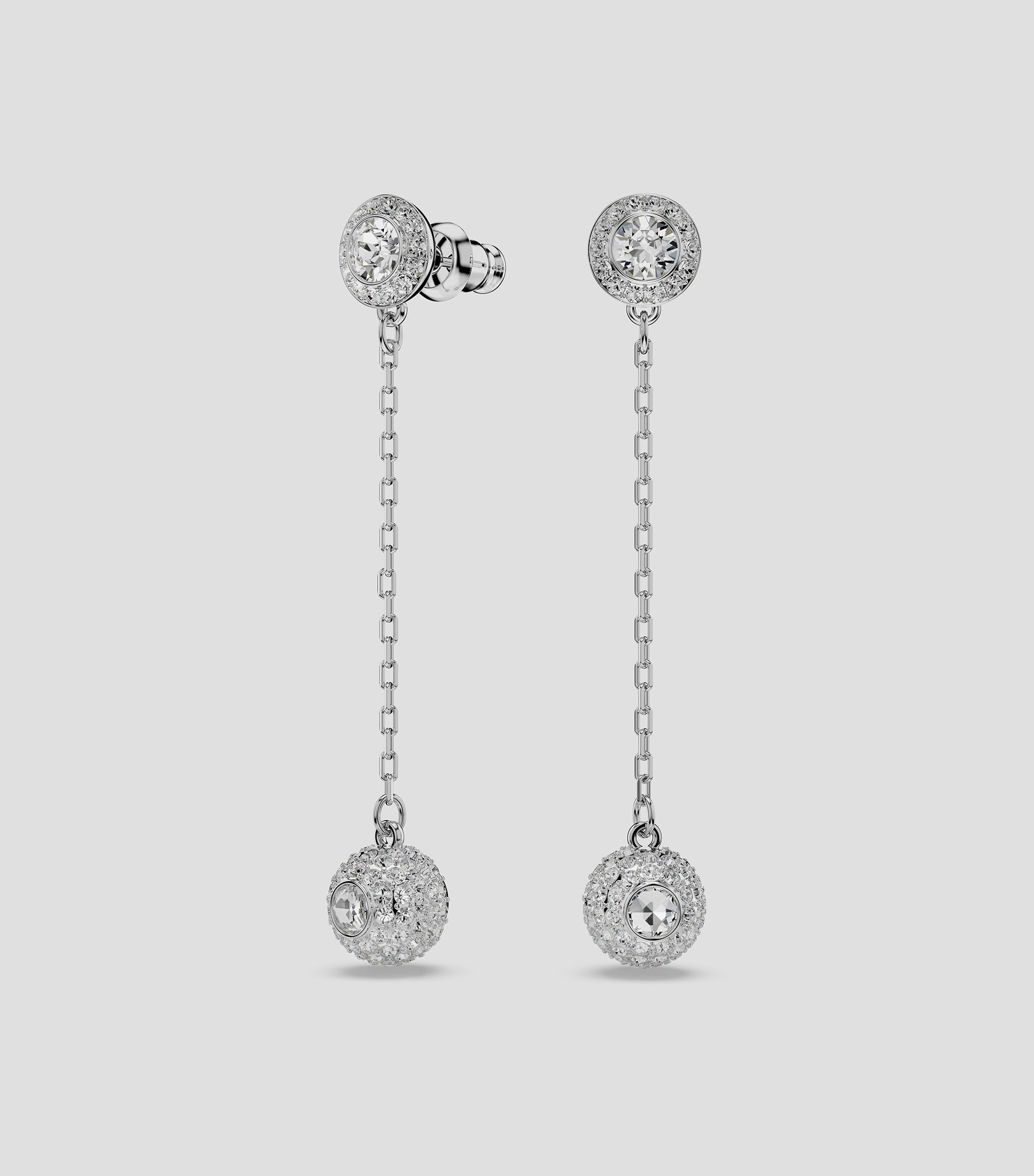 Pendientes eslabonados con cristales Swarovski Una Angelic Mujer