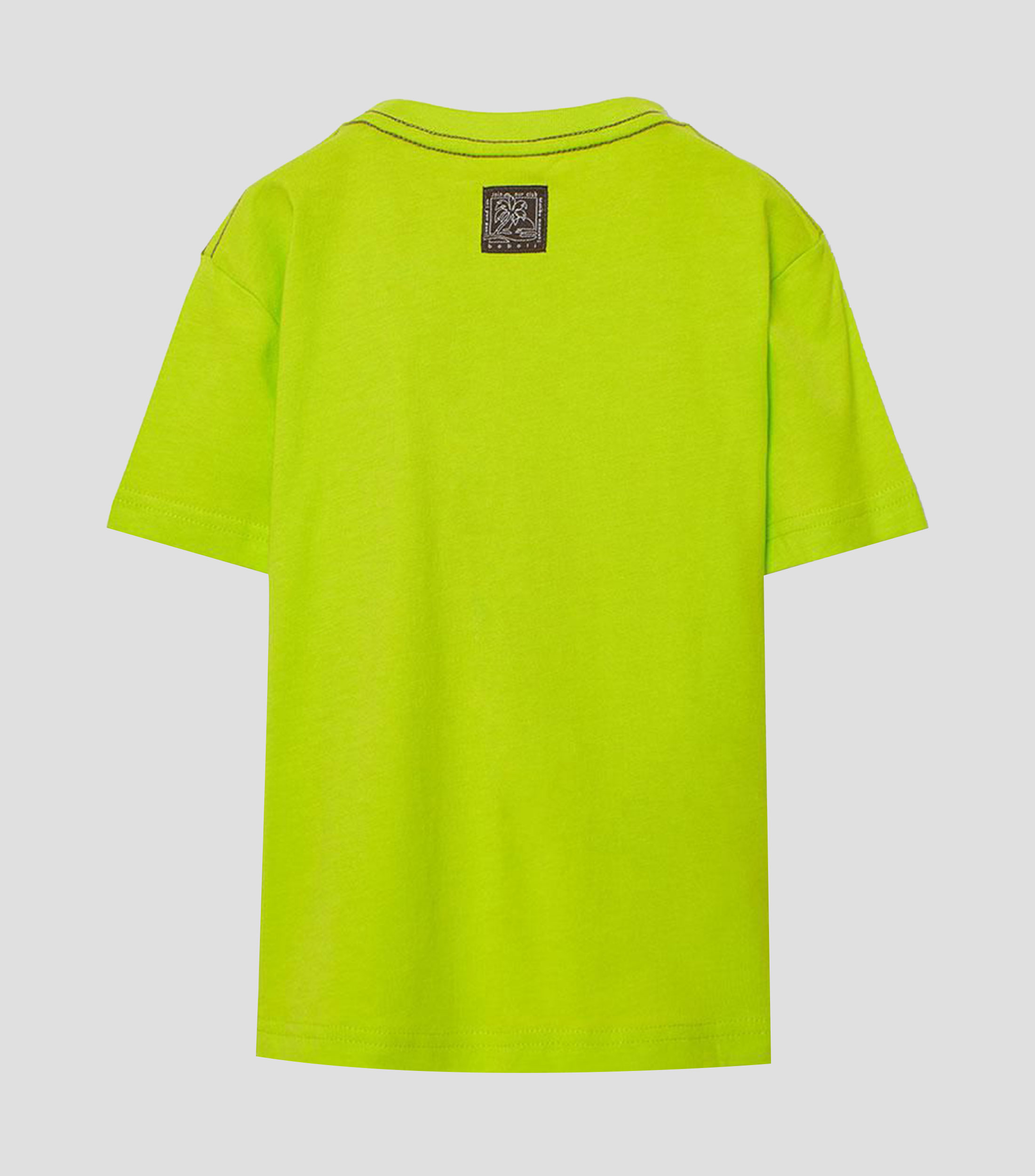 Playera cuello redondo manga corta estampada Niño