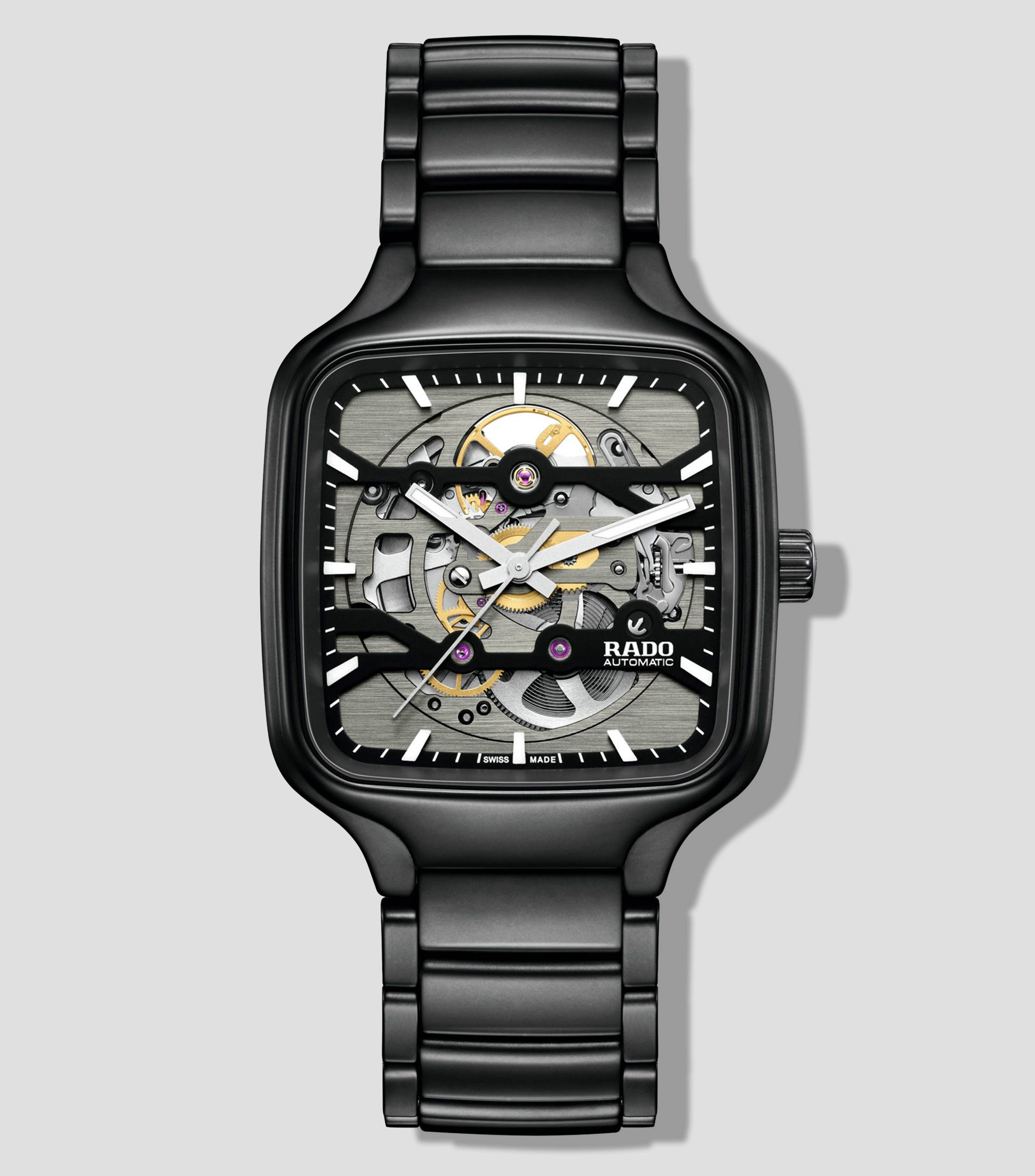 Reloj Unisex True Square casual negro