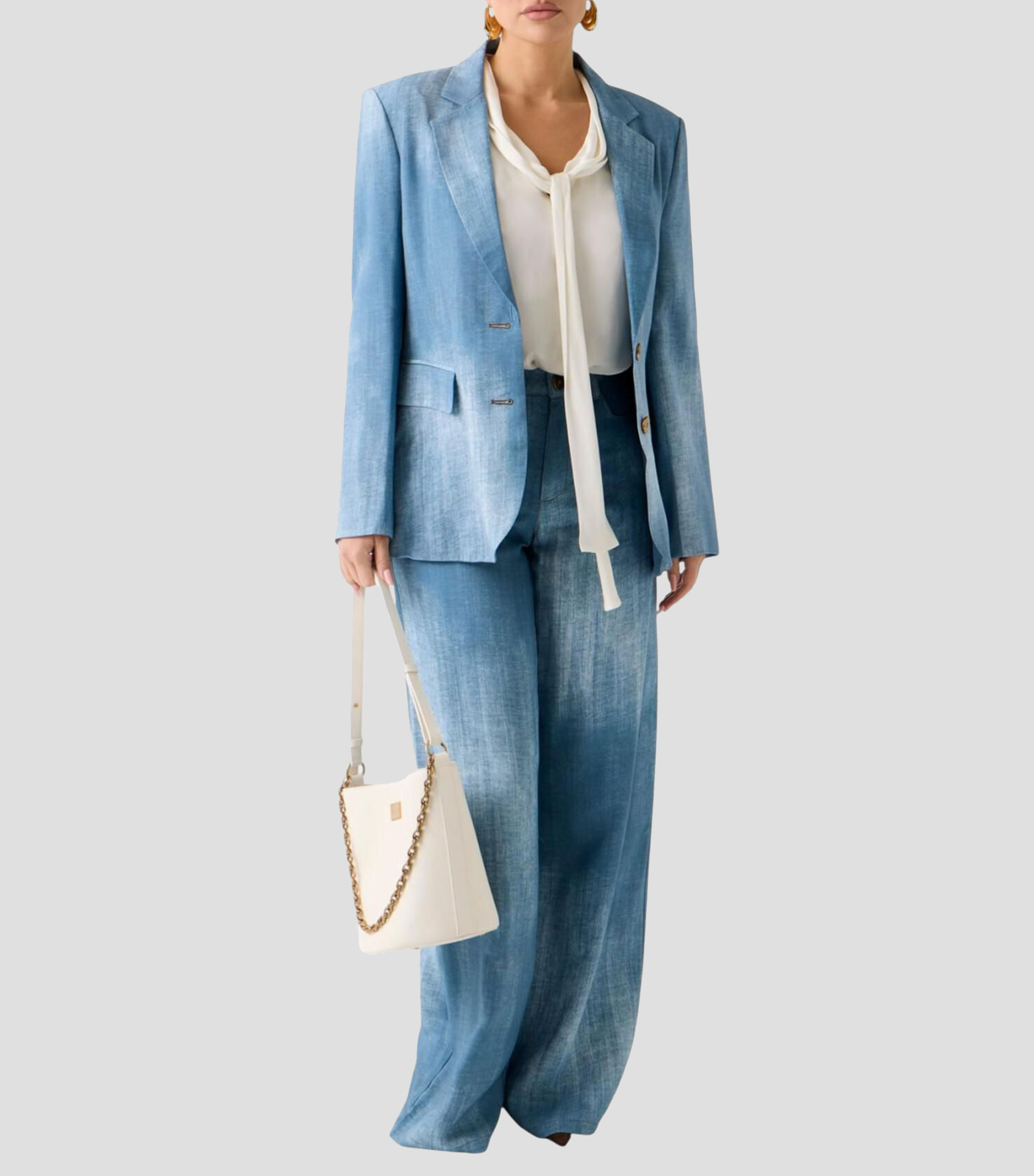 Blazer liso Mujer