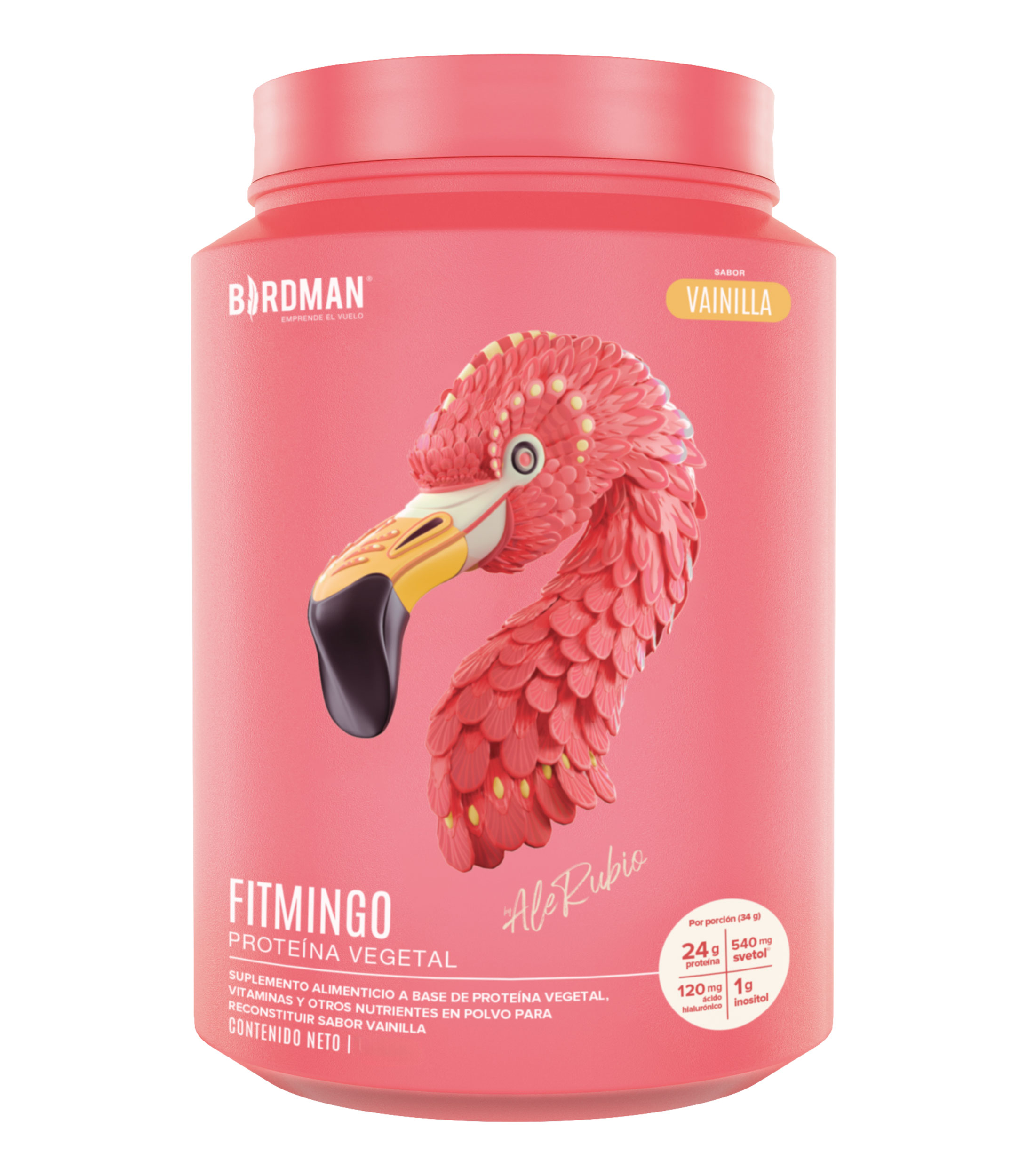 Suplemento Alimenticio Fitmingo Protein Vainilla, 1.02 kg