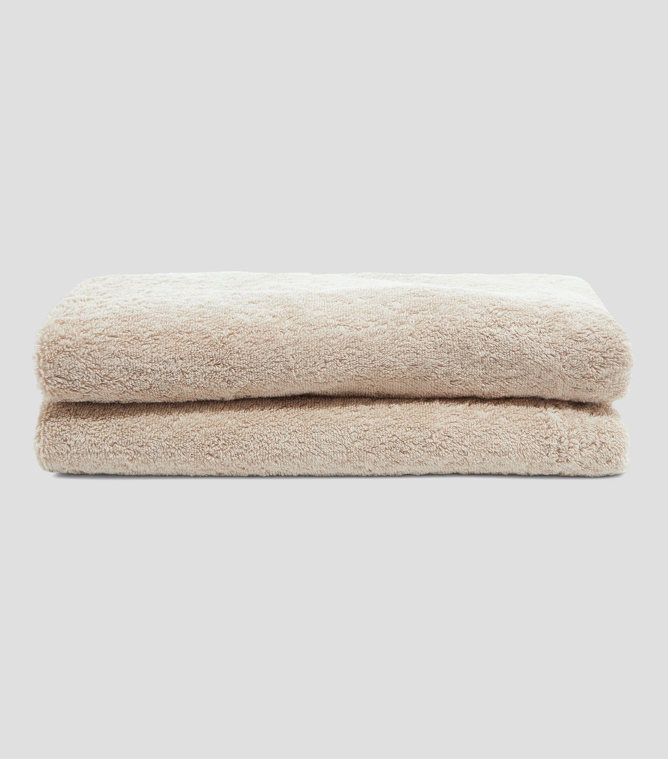 Toalla de Baño Long Double Loop Beige
