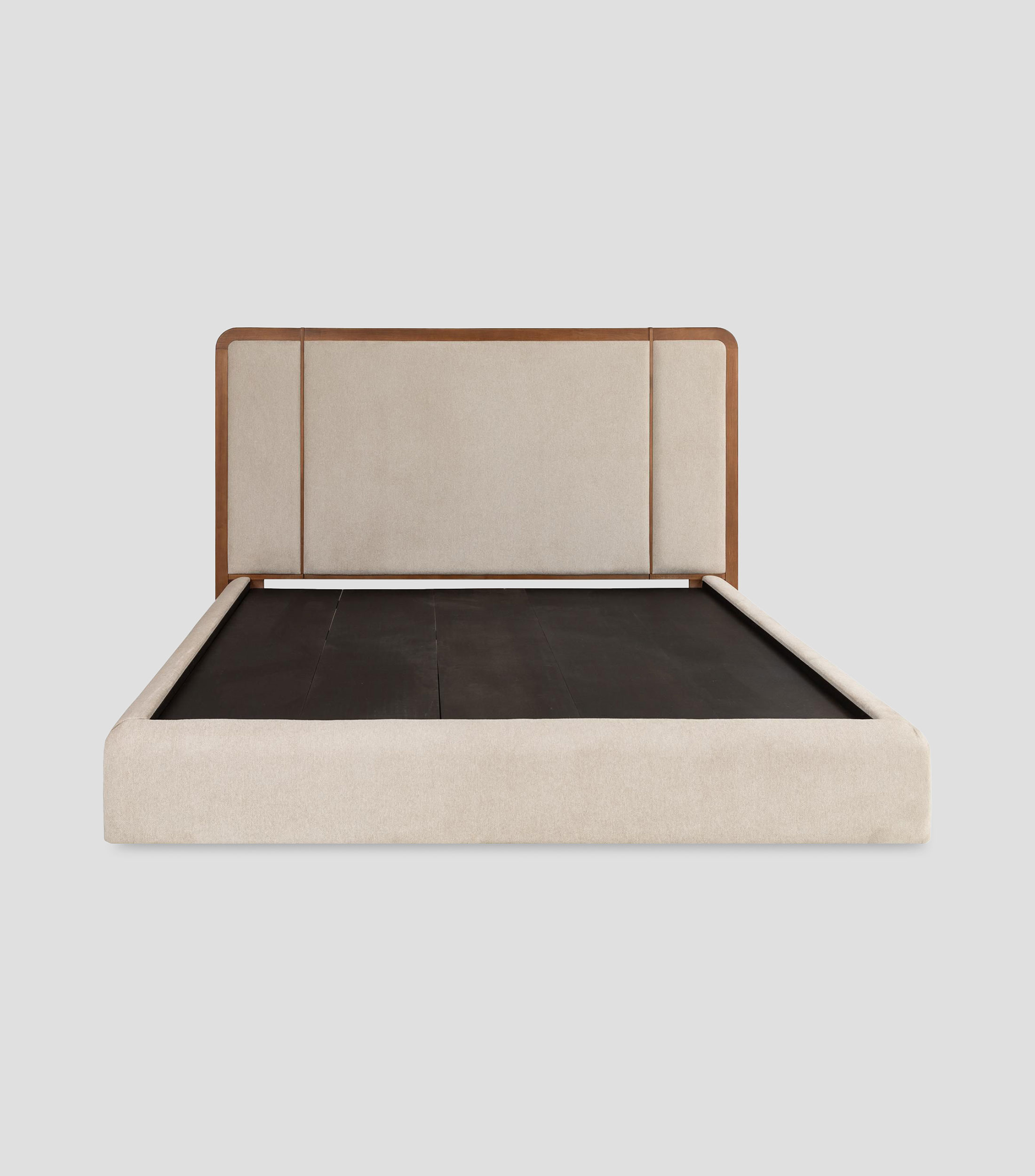 Cama queen size Kronos beige