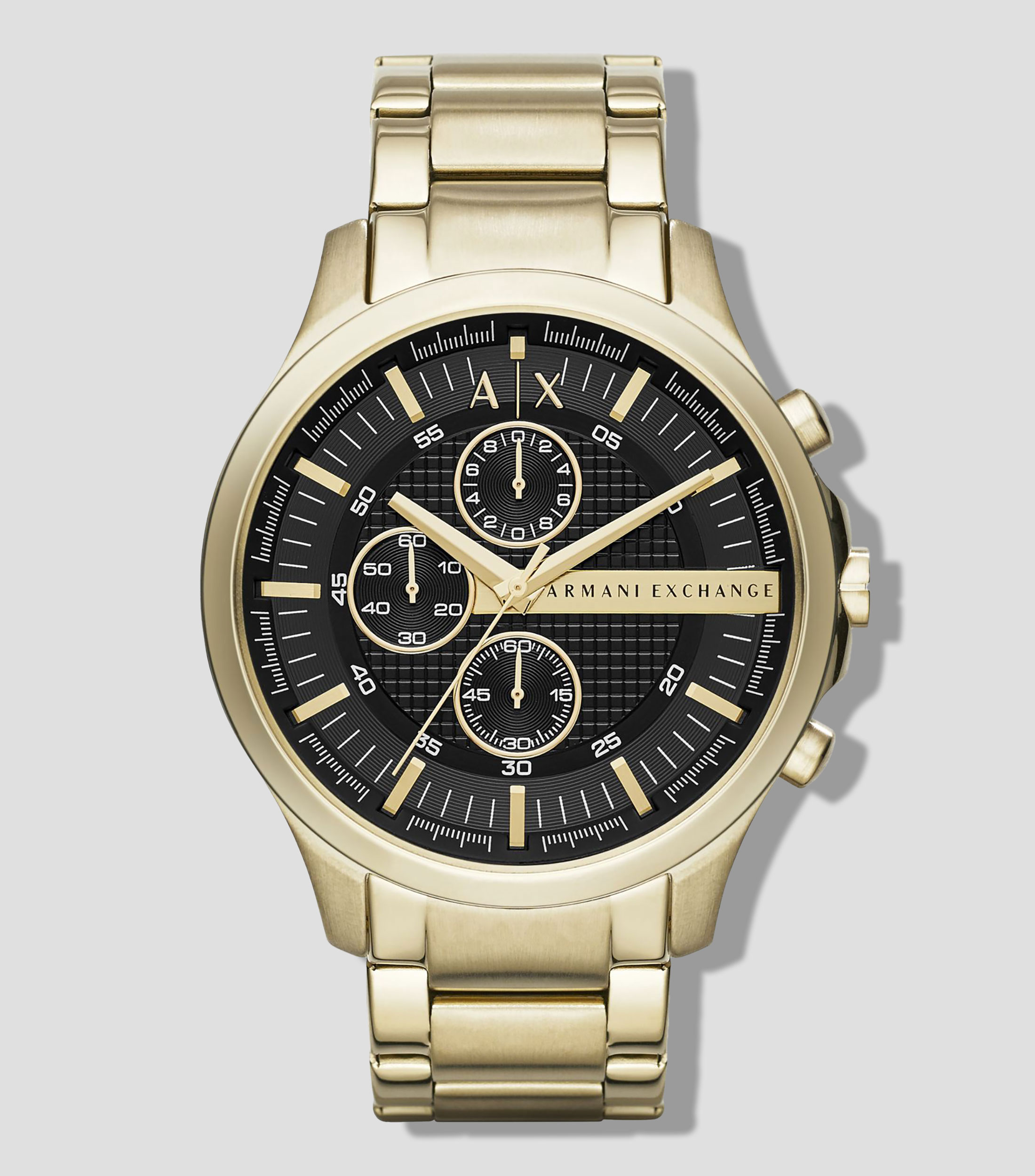Reloj para Hombre Casual Negro, Dorado
