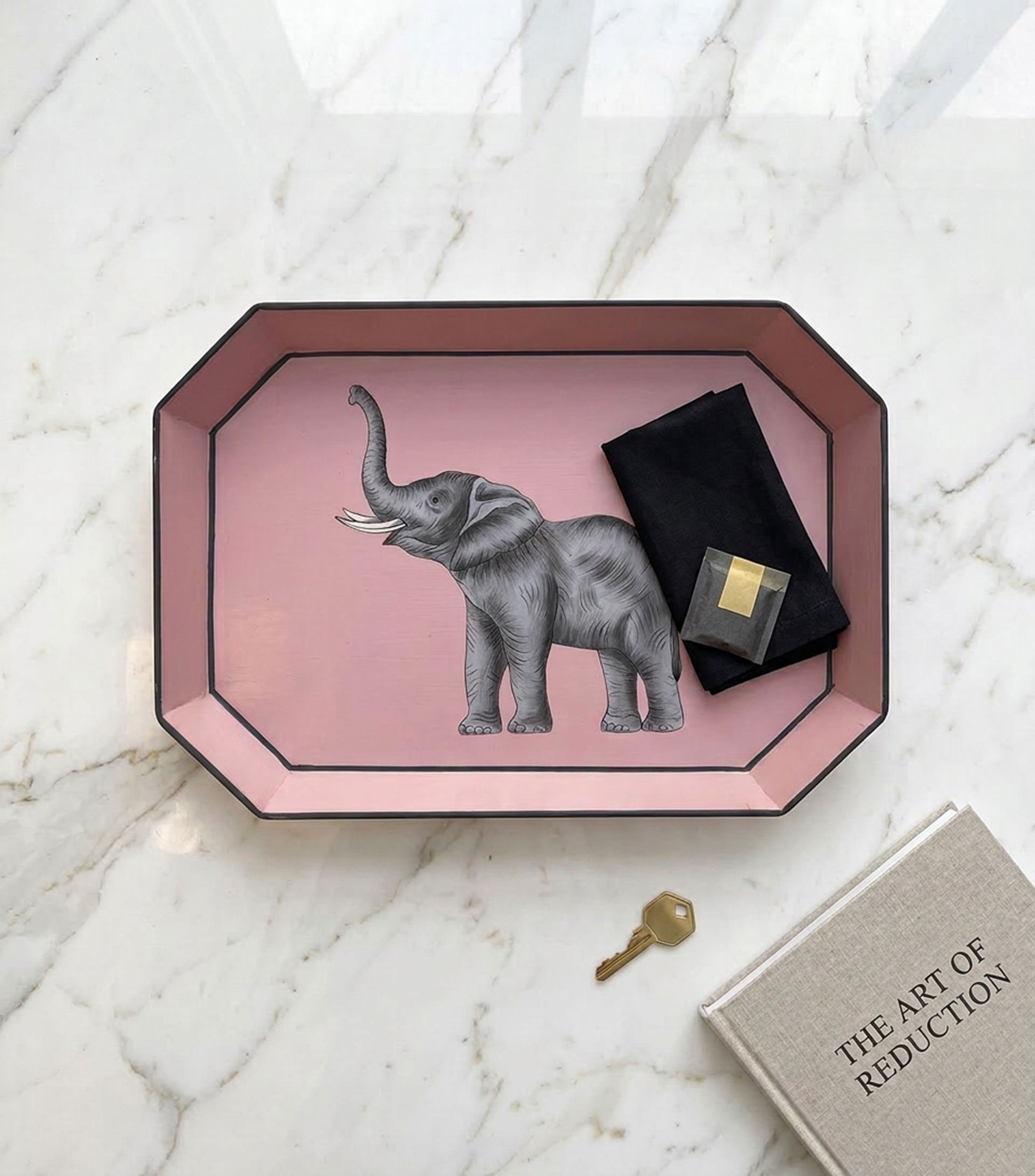 Charola elefante Multicolor