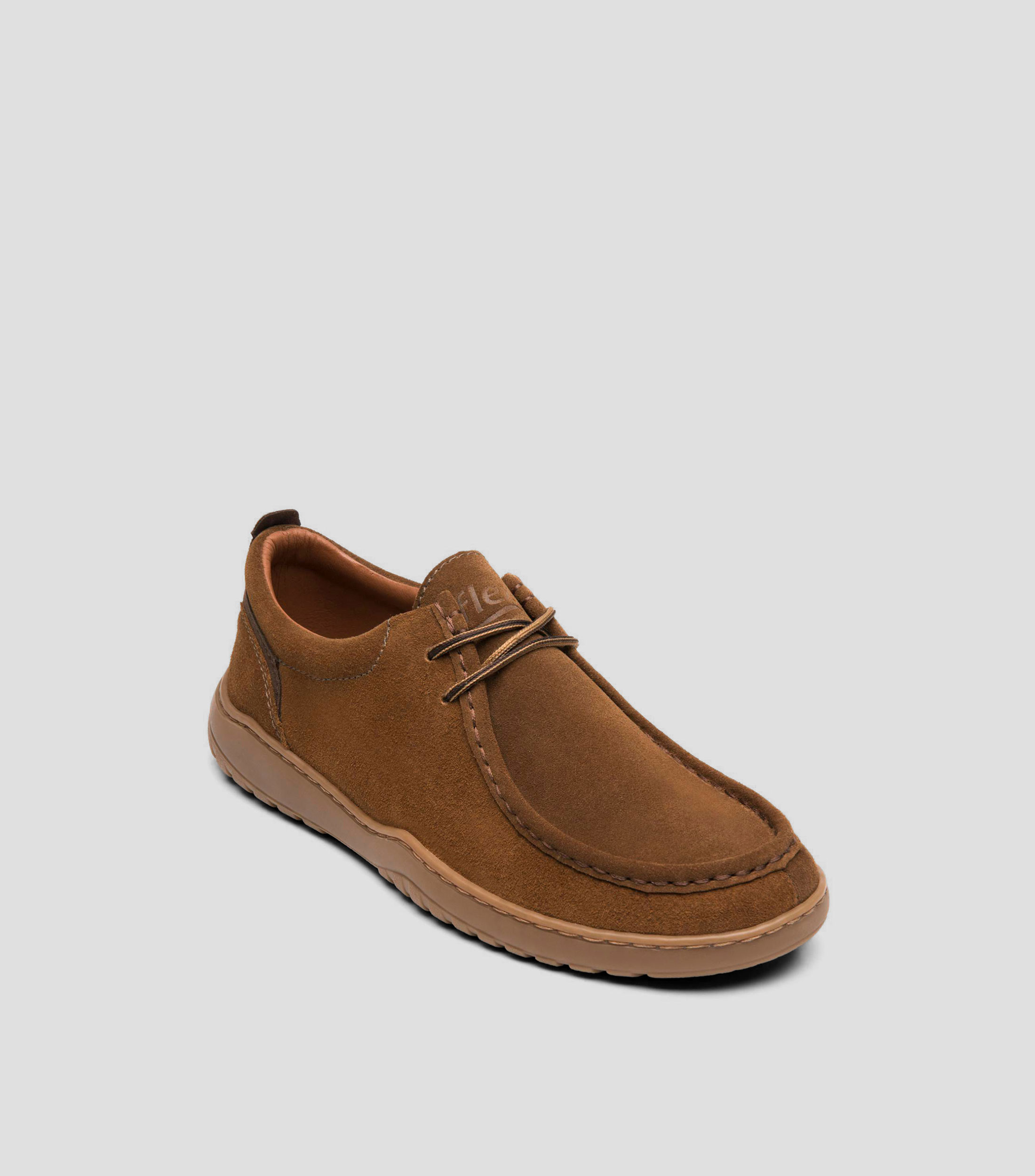 Zapatos casuales en gamuza Johnny con plataforma Hombre