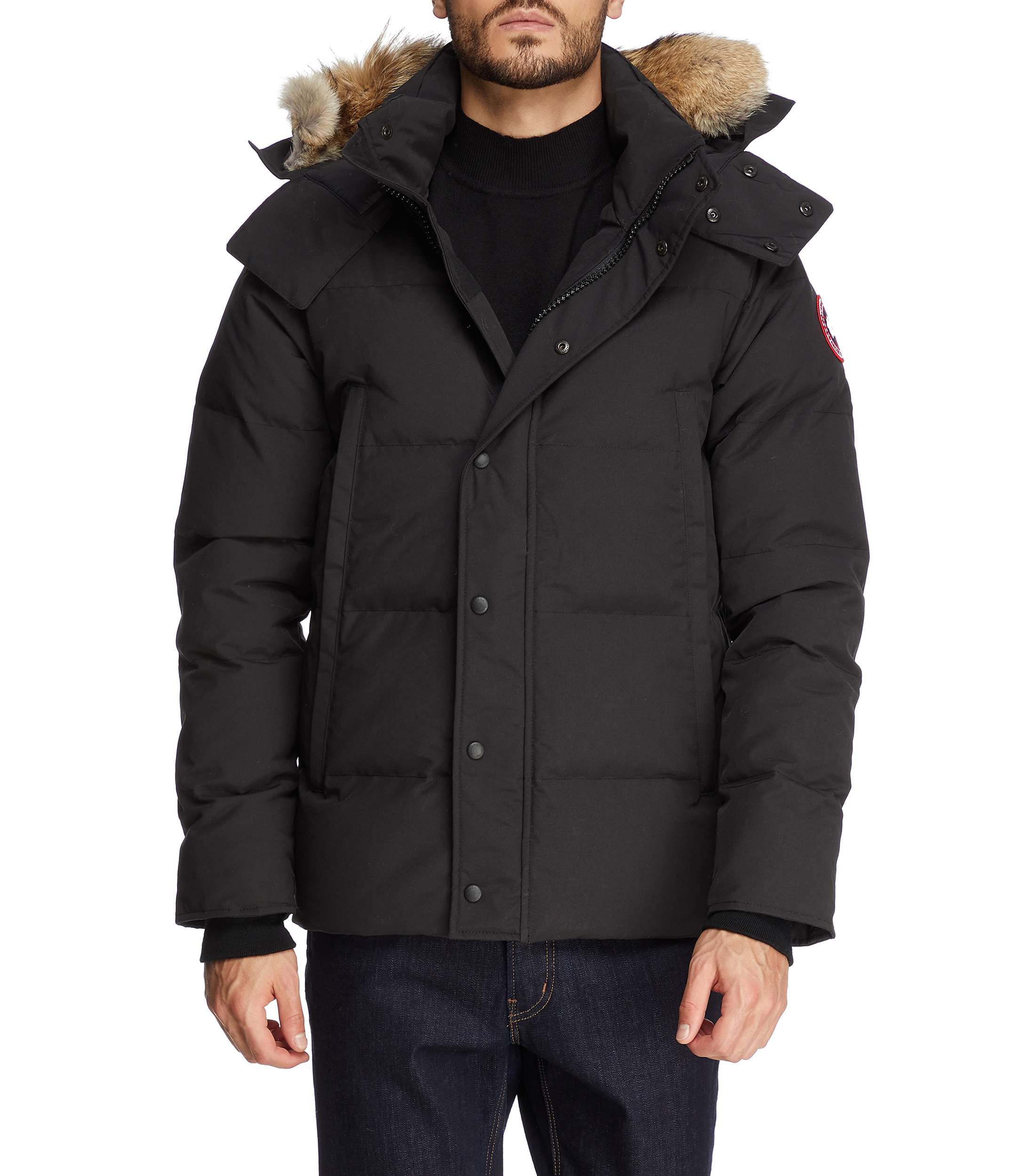Canada Goose Chamarra Parka con Capucha Wyndham Hombre El Palacio de Hierro