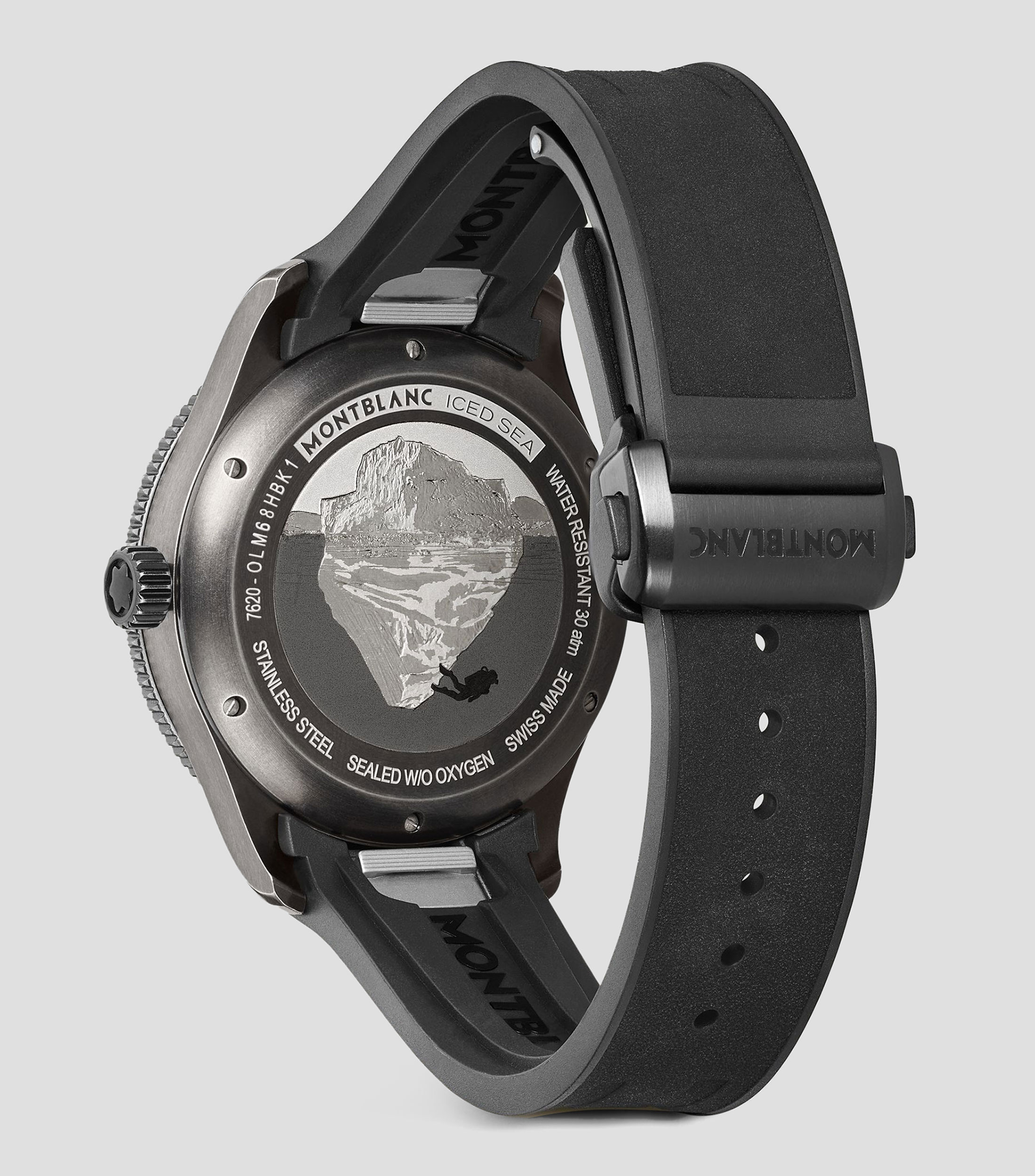 Reloj para Hombre Iced Sea Automatic Date 0 Oxygen Casual, Gris