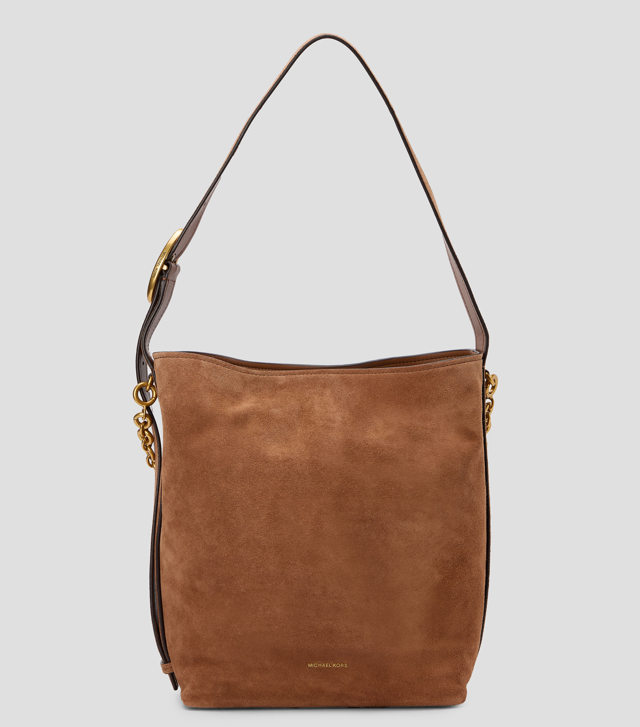 Bolsa Bucket en piel vacuna Nolita lisa Mujer
