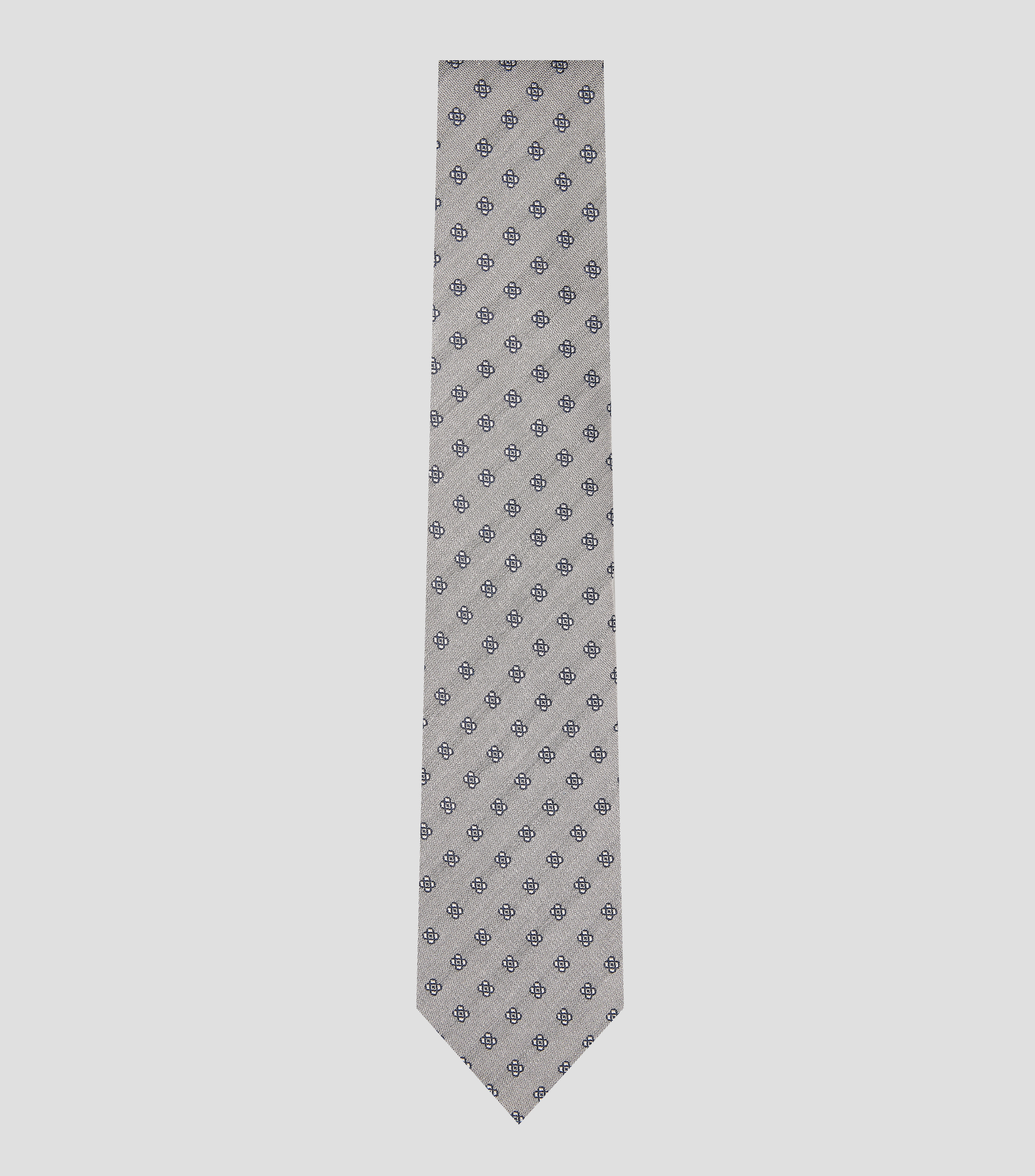 Corbata ancha con bordado