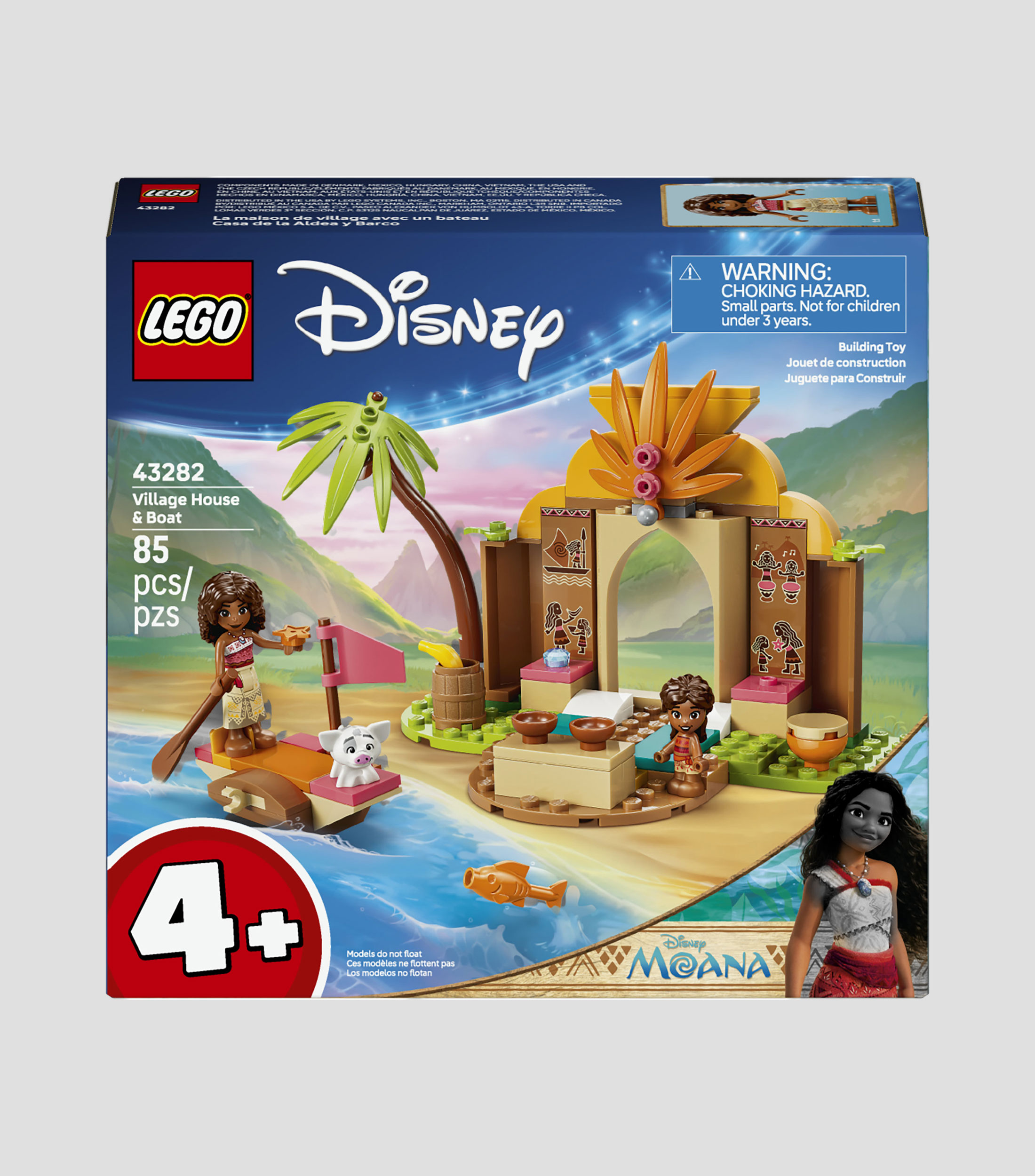 LEGO Disney Princess Casa de la Aldea y Barco