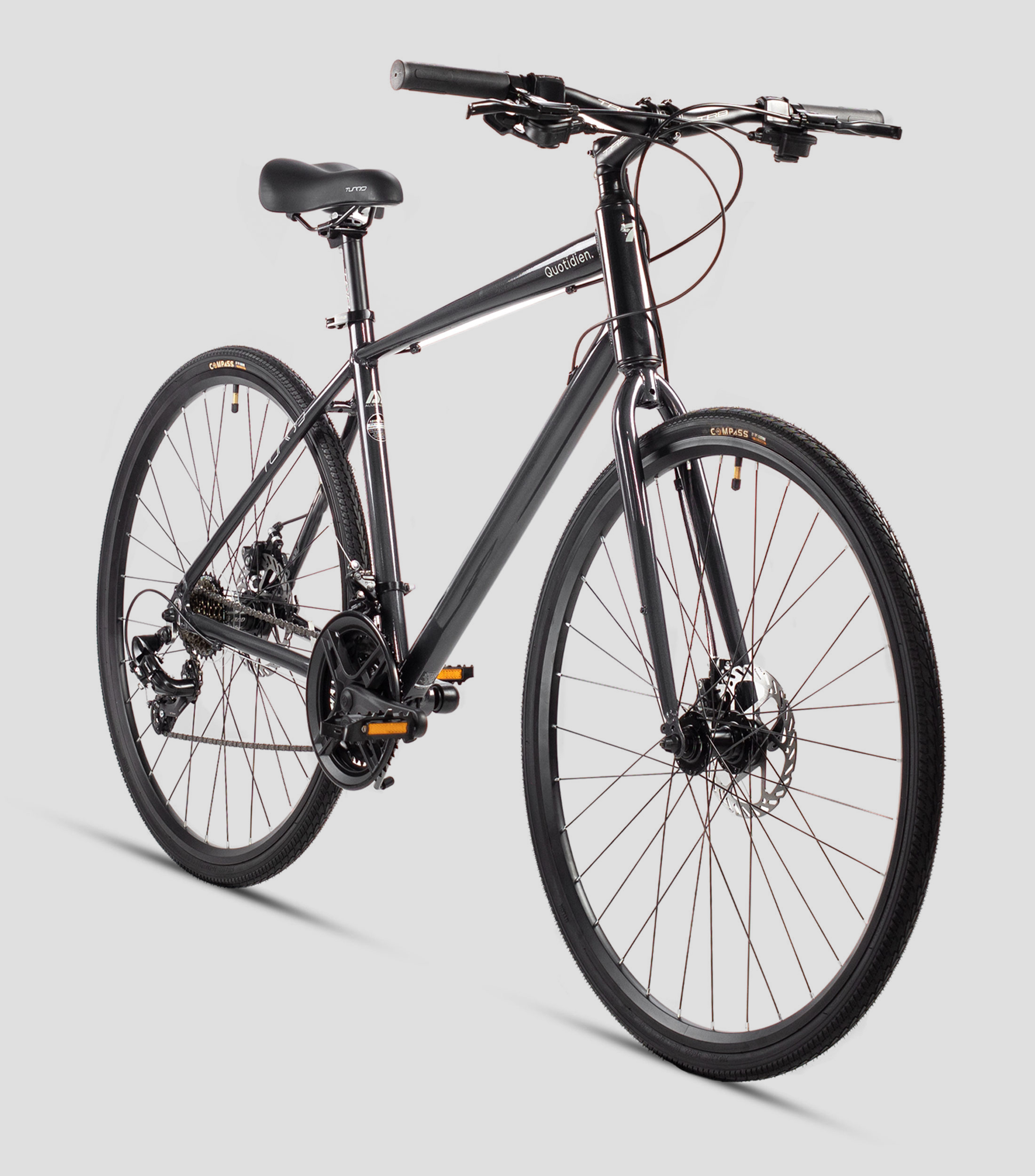 Bicicleta Urbana R-700 Quotidien M Gris Hombre