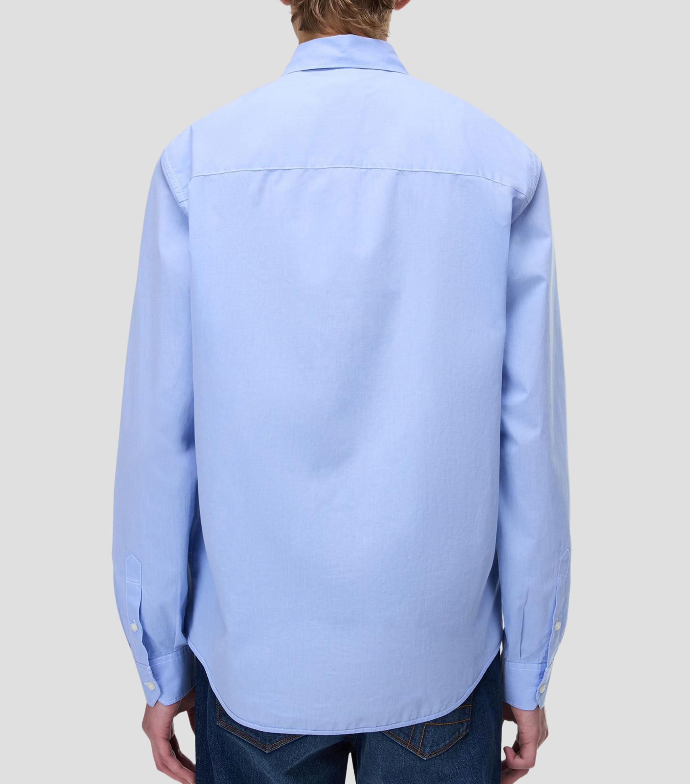 Camisa lisa manga larga G-Terra Ls Hombre