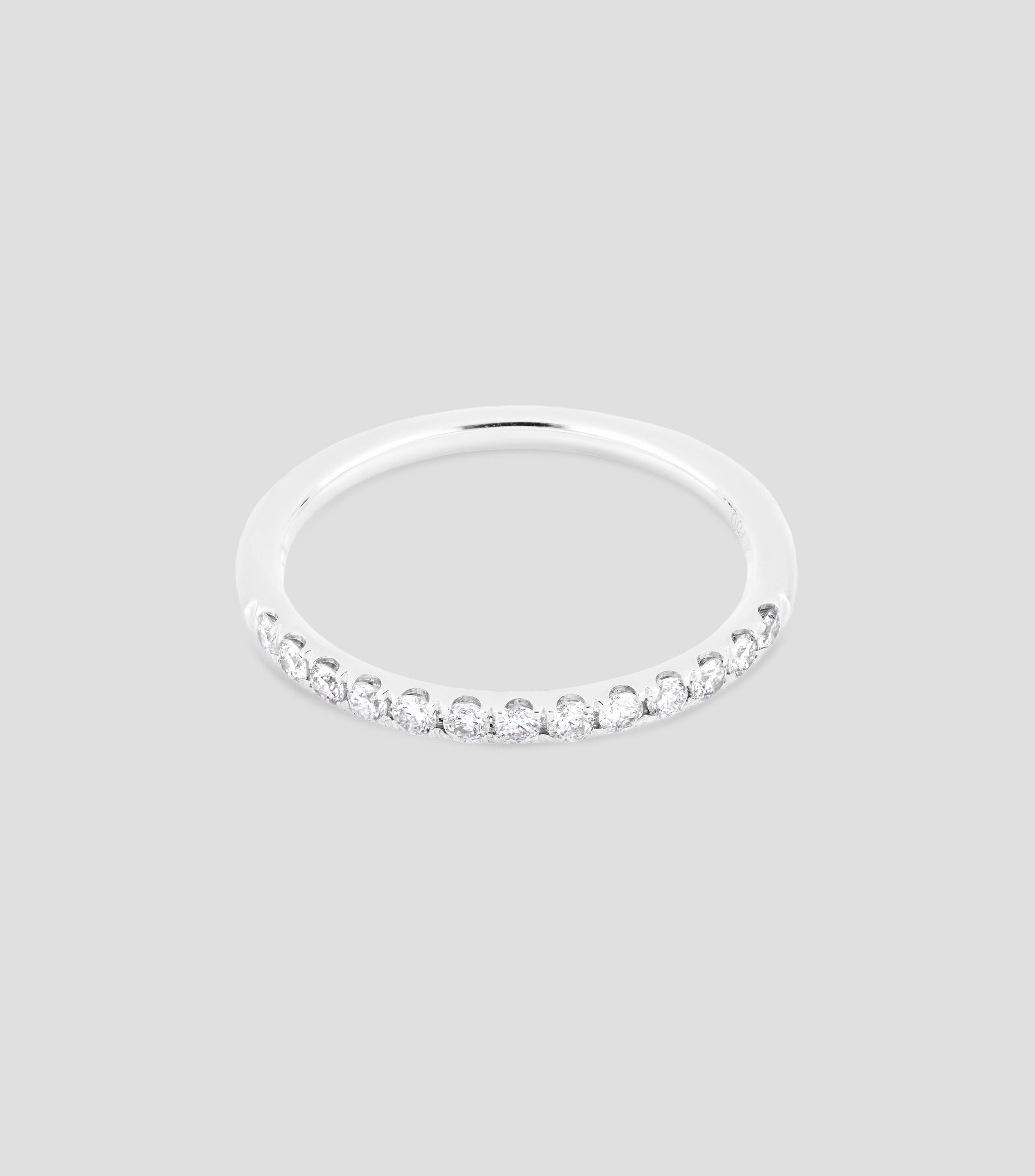 Anillo en Oro blanco 18 Kts Mujer