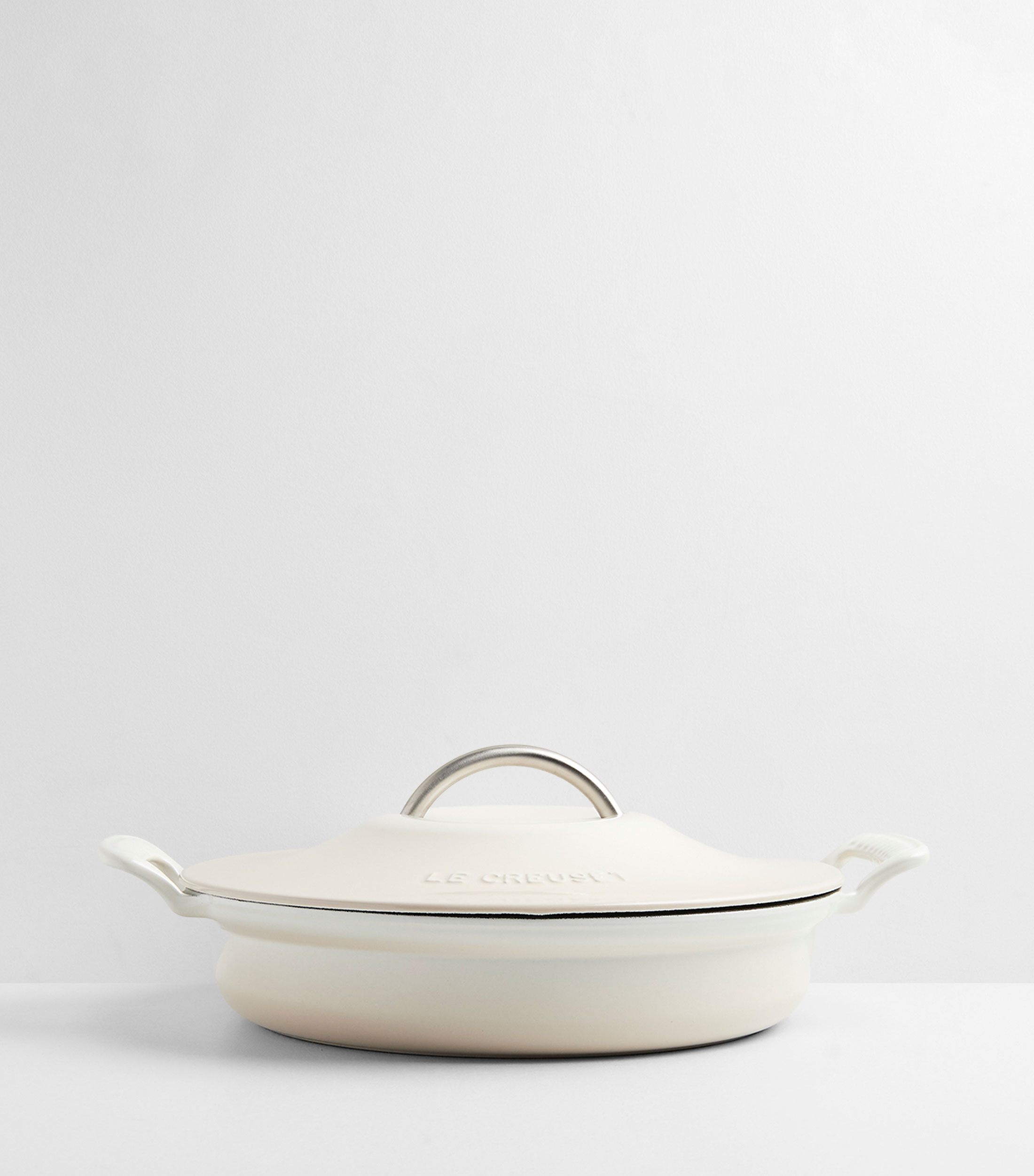 Cacerola buffet en hierro colado esmaltado Modern Heritage 2.9 L merengue