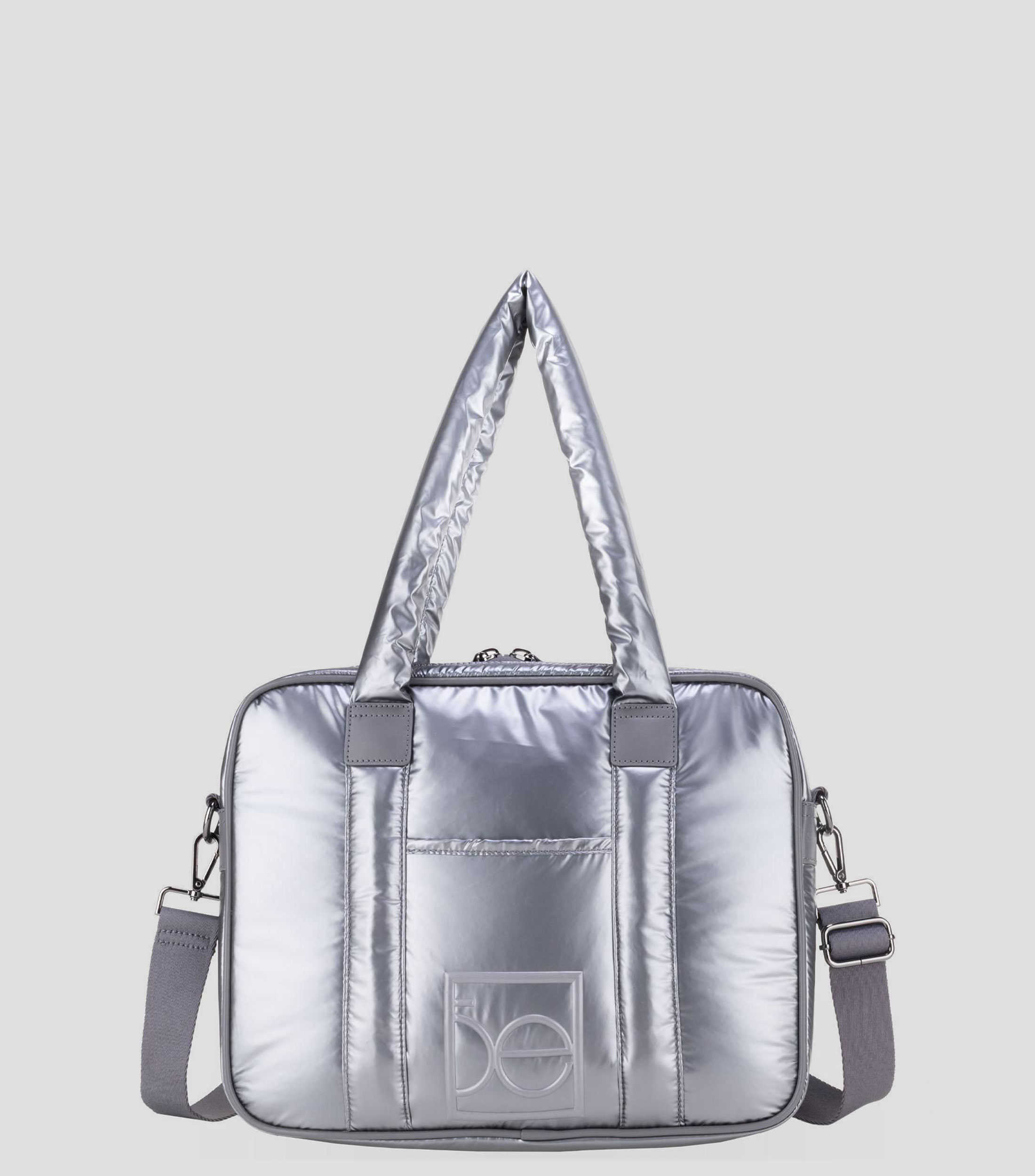 Bolsa Messenger gris Mujer