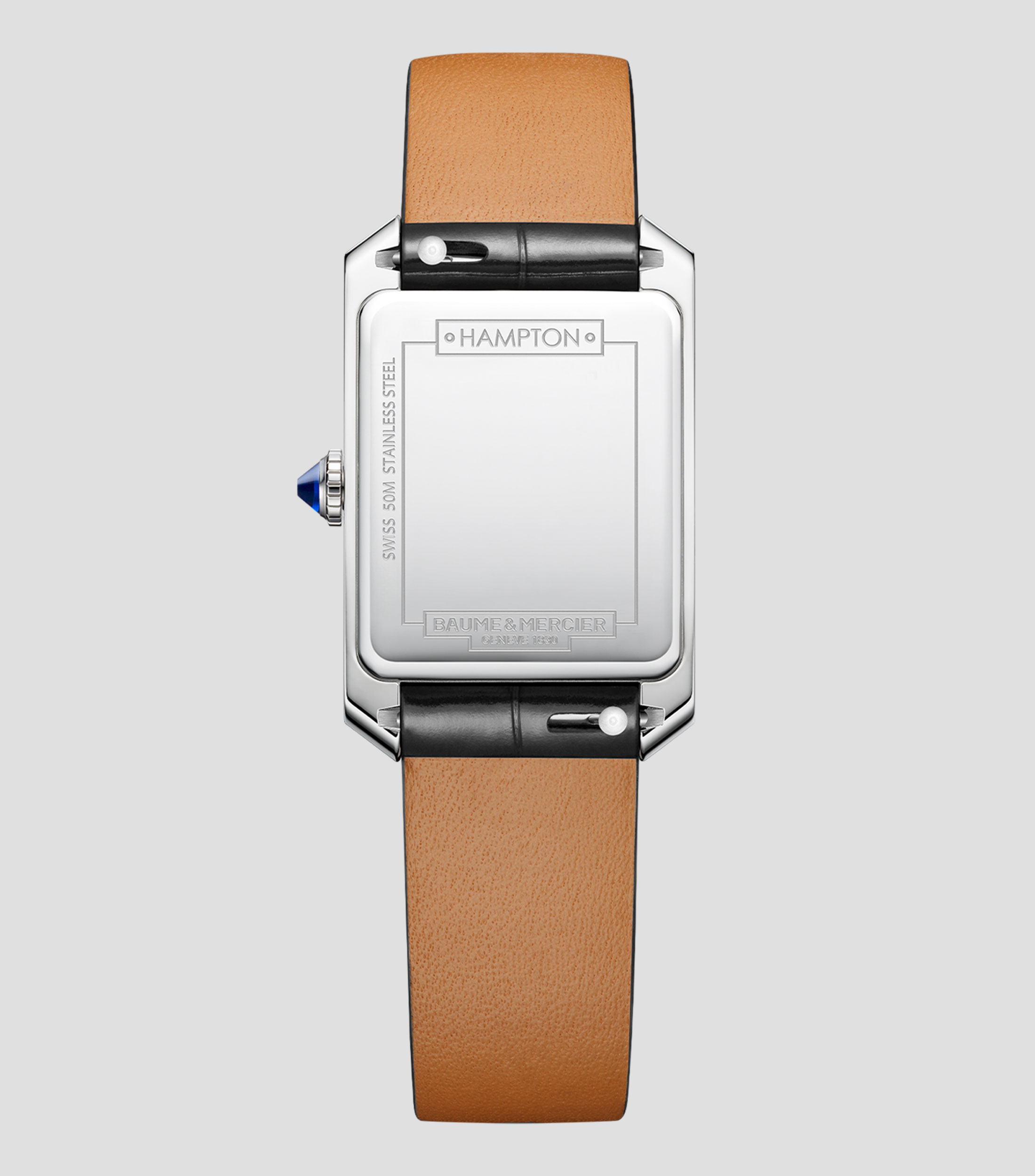 Reloj para Mujer Hampton casual plateado/negro