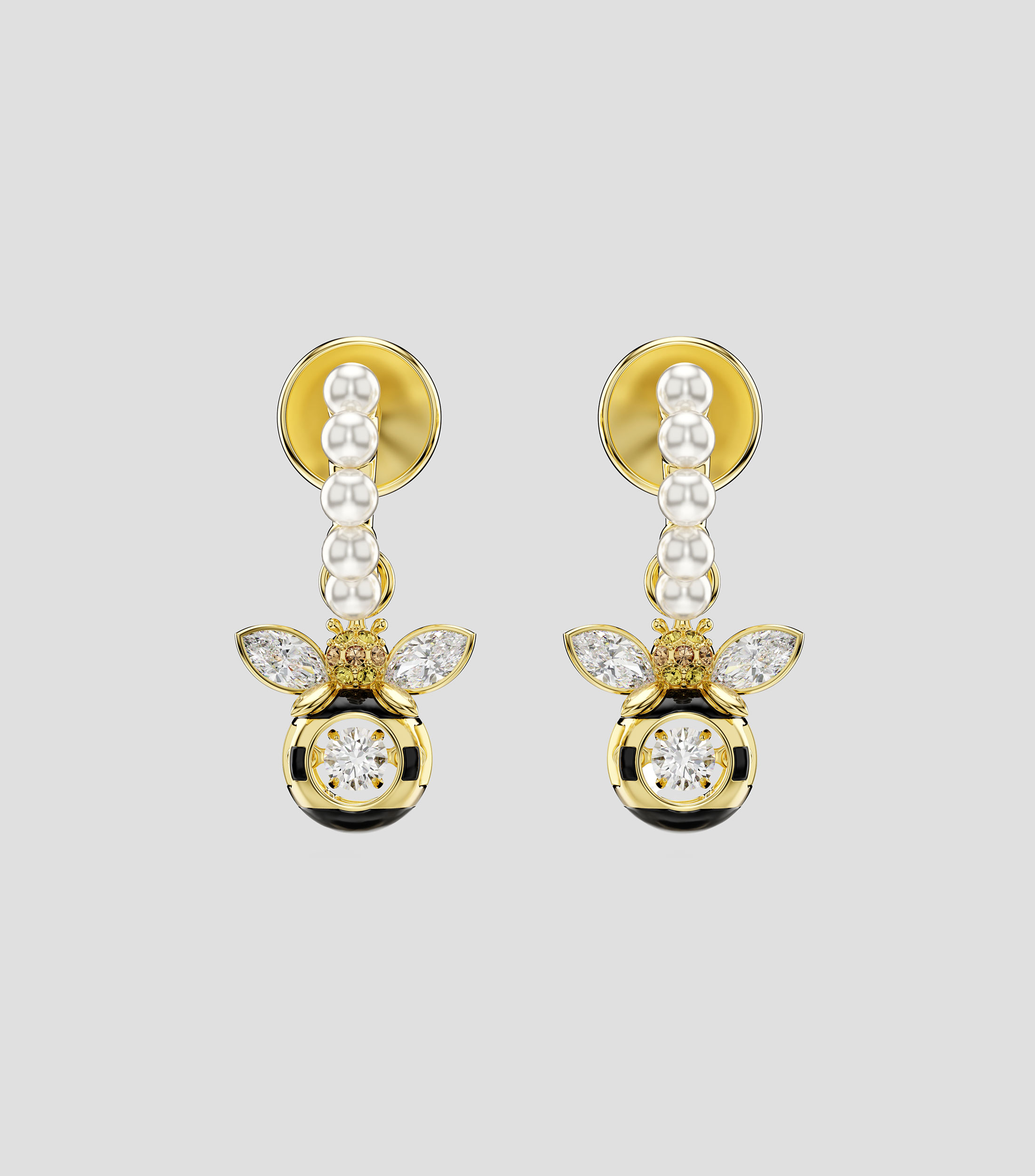 Pendientes Idyllia Bee con cristal Swarovski Mujer