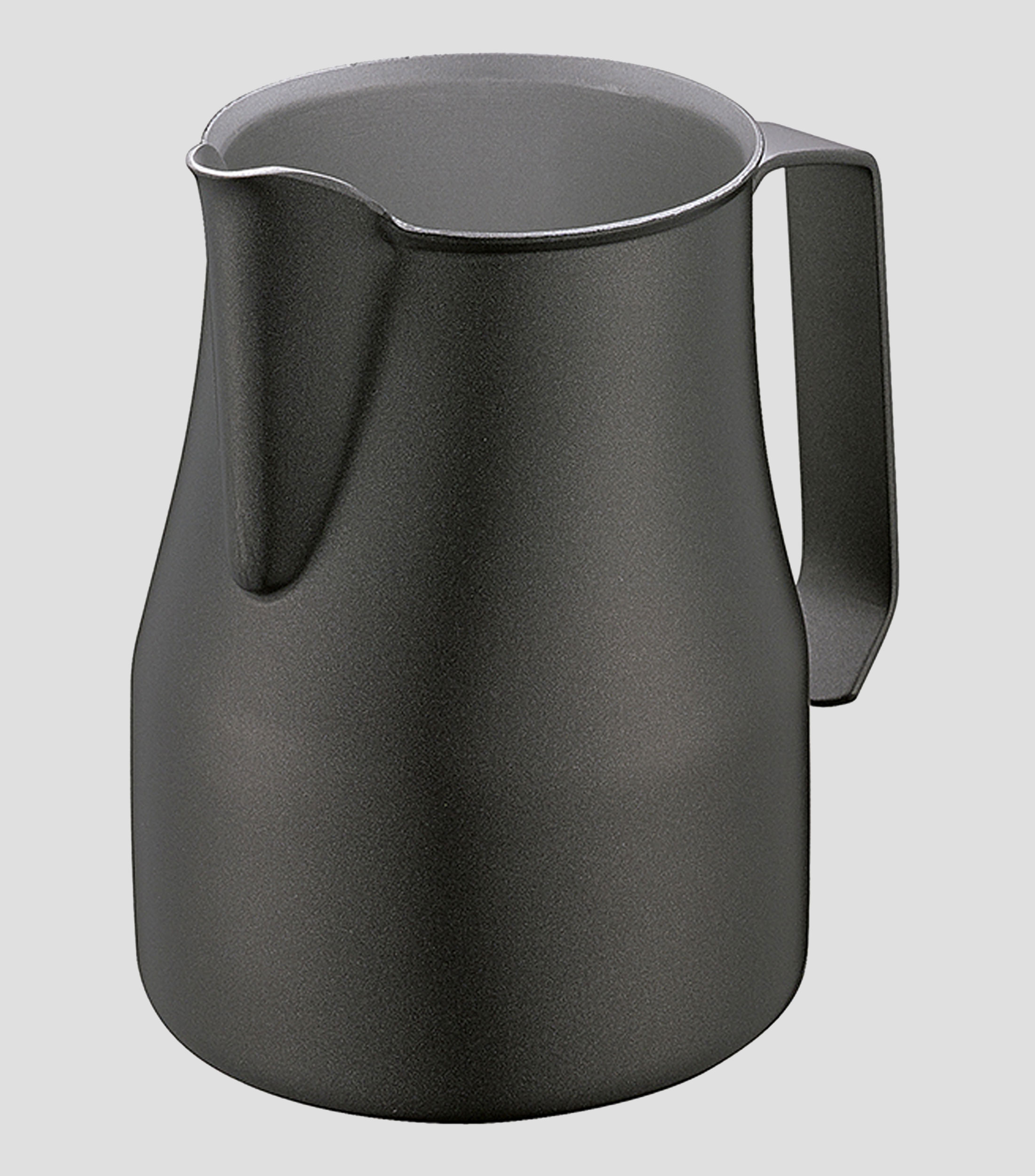 Jarra Para Leche De Acero Negro