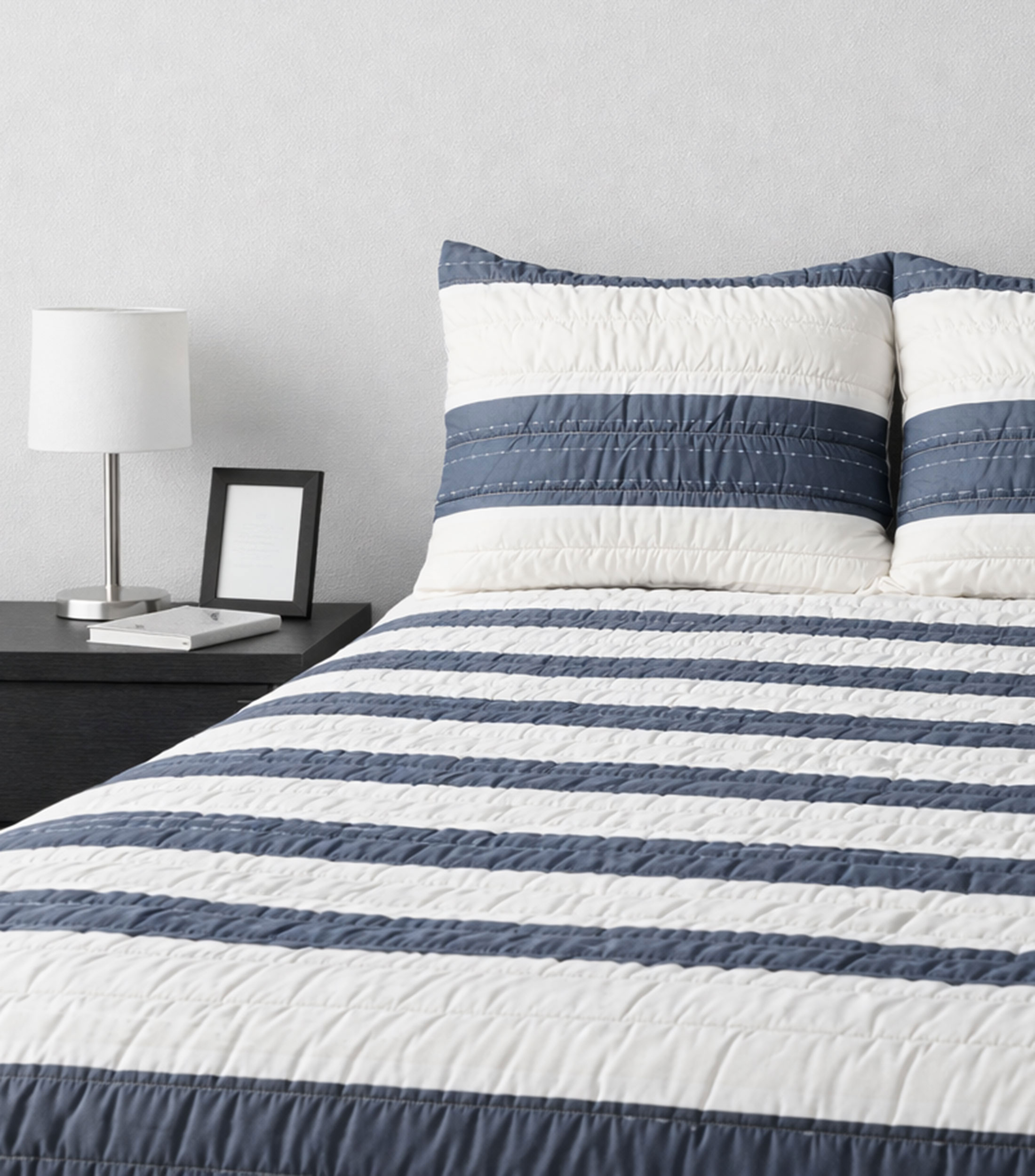 Juego de colcha individual Knots Cove azul