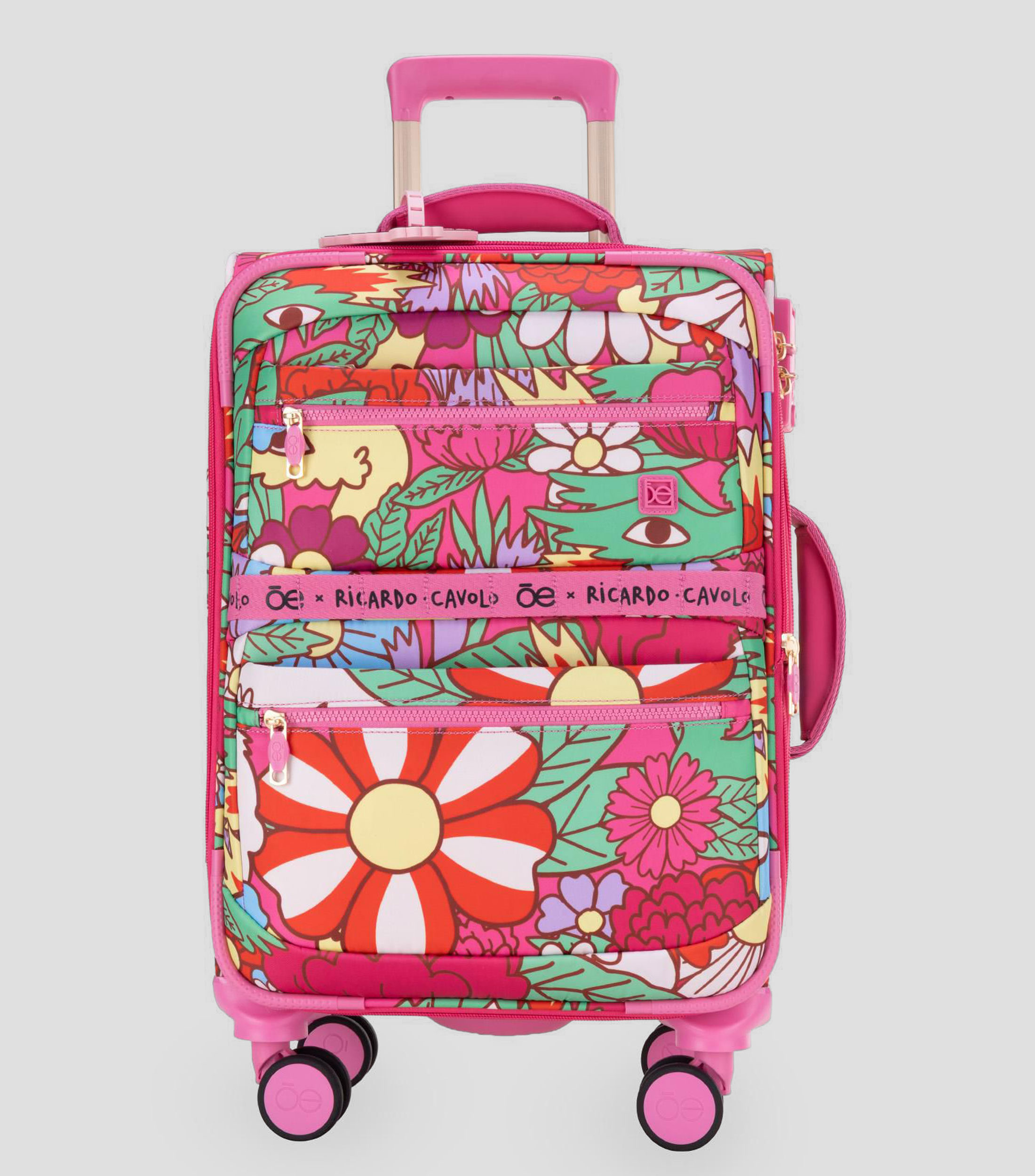Maleta para cabina 10 kg Cavolo Multicolor