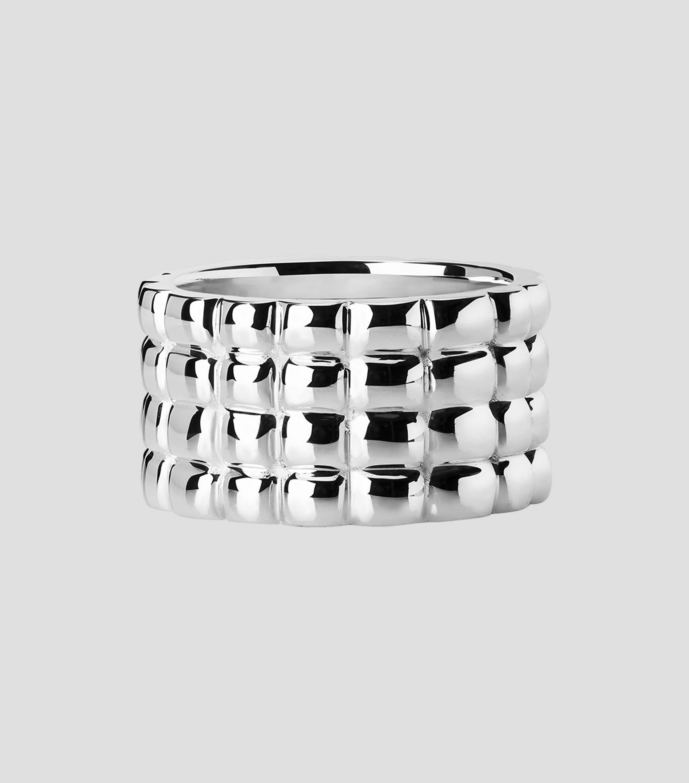 Anillo en plata Alma Textura Grueso Mujer