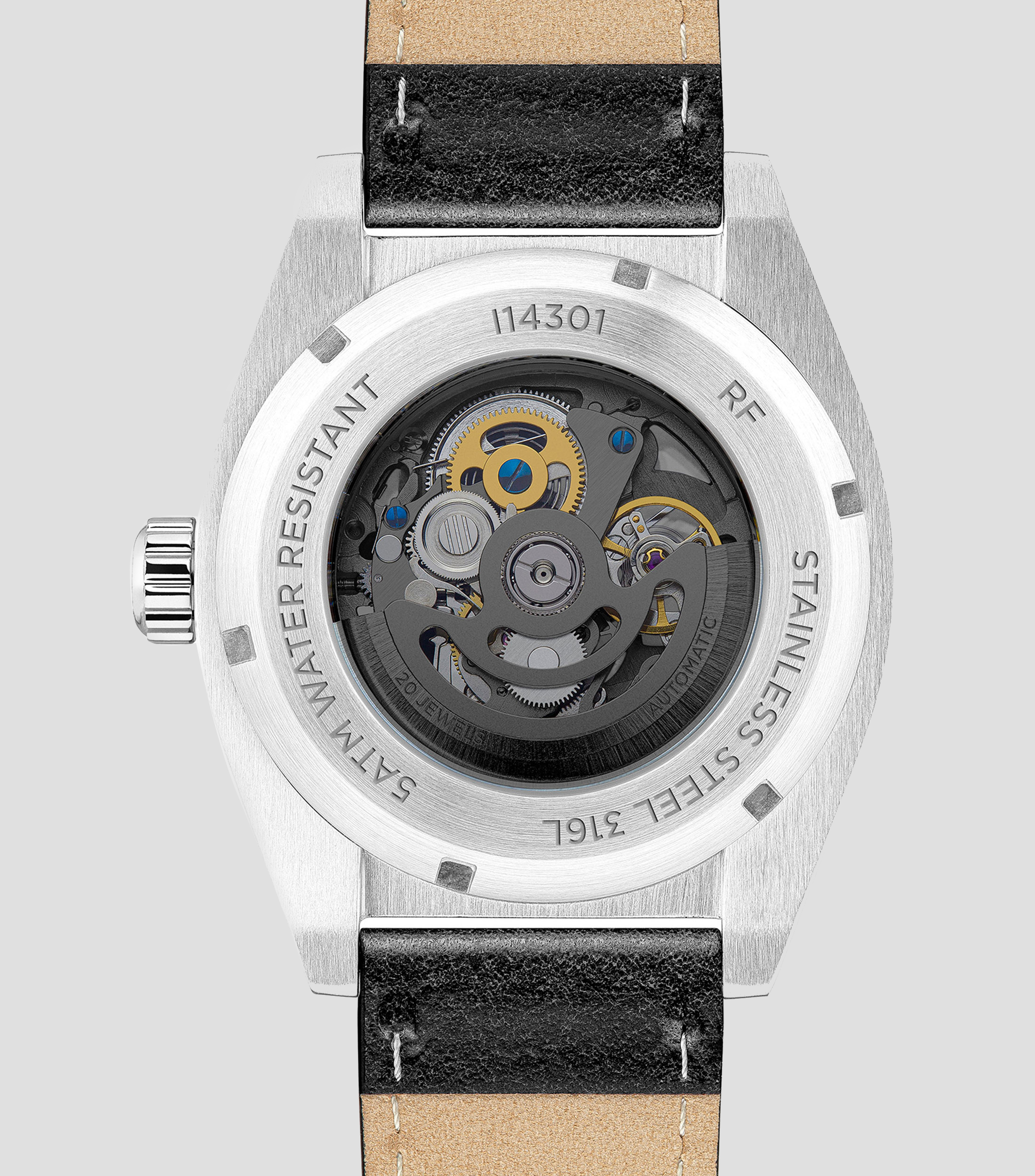Reloj para Hombre The Vert Casual Plateado