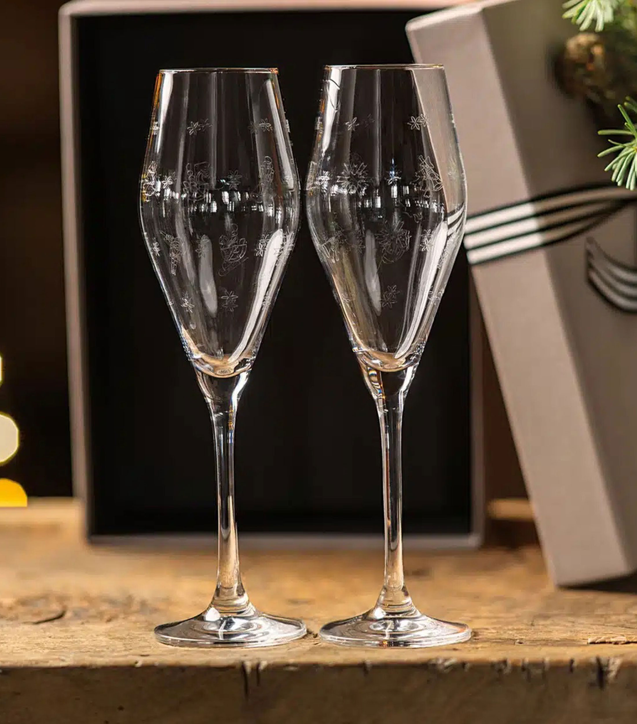 Set 2 copas para champagne Toy's Delight