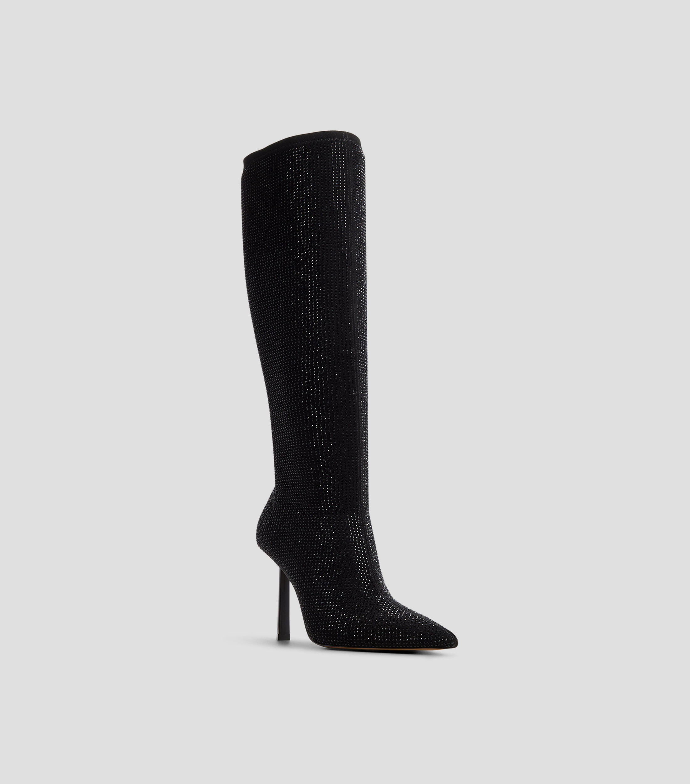 Botas casuales largas con tacón alto delgado Mujer