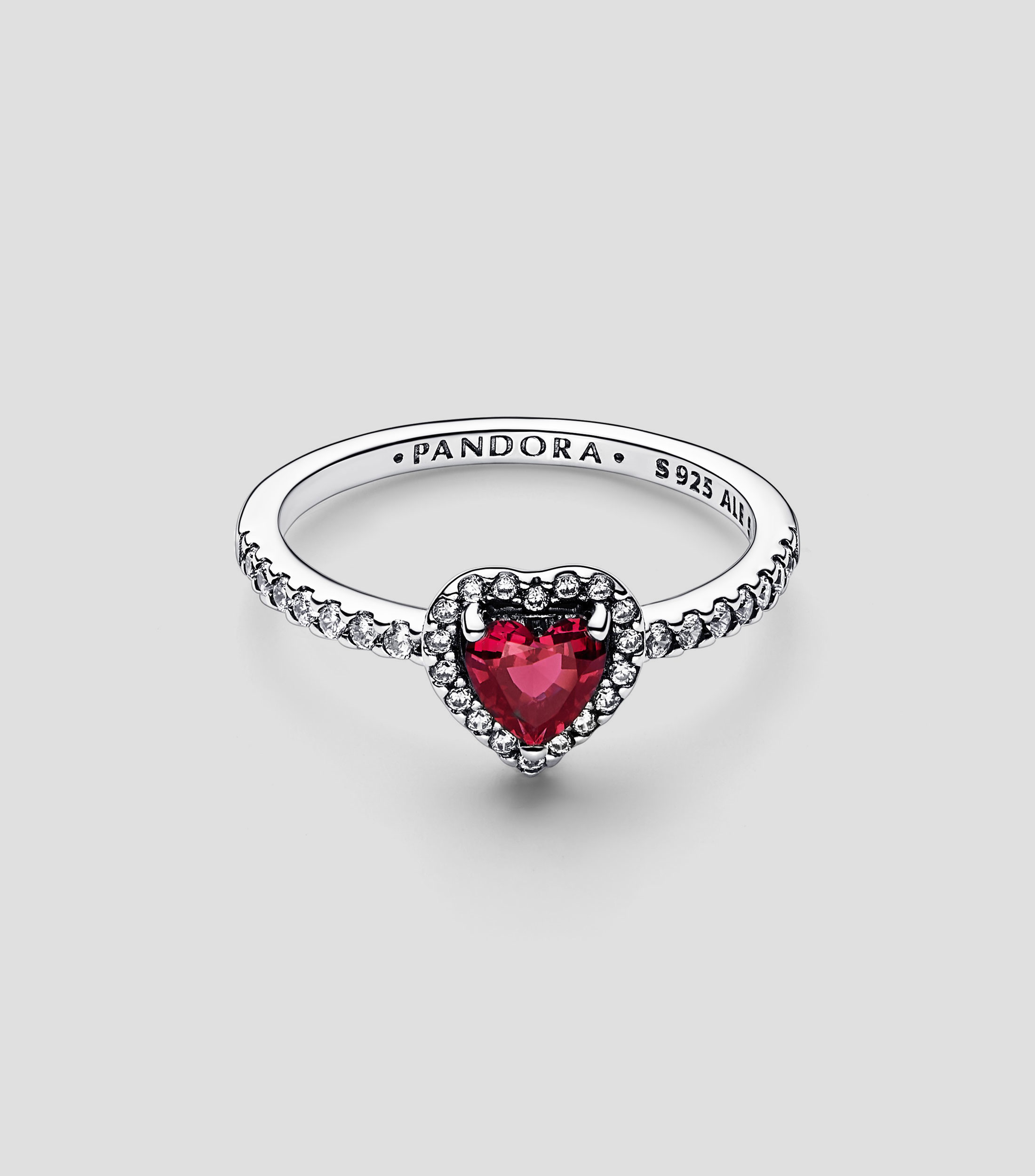 Anillo en plata con cristales Timeless Mujer