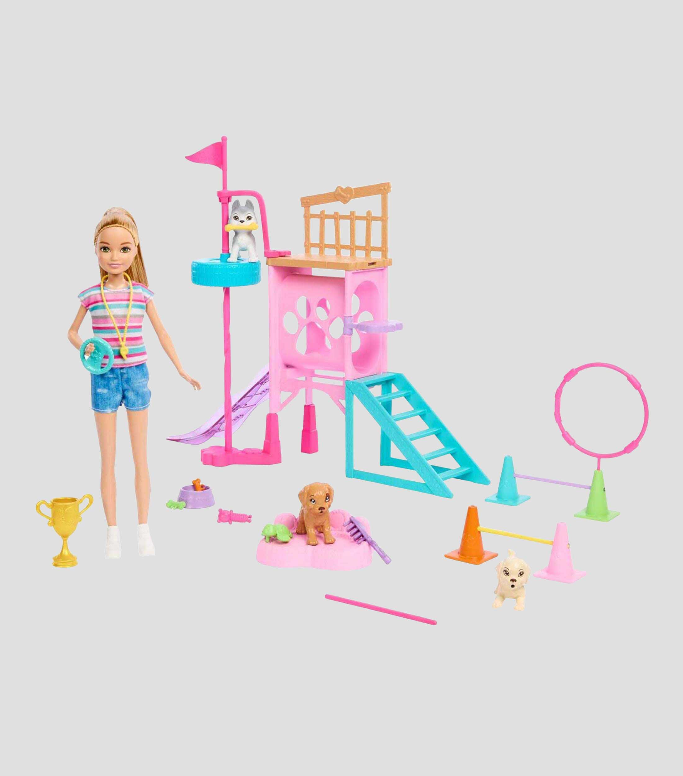 Barbie Stacie Al rescate Parque de entrenamiento para cachorros