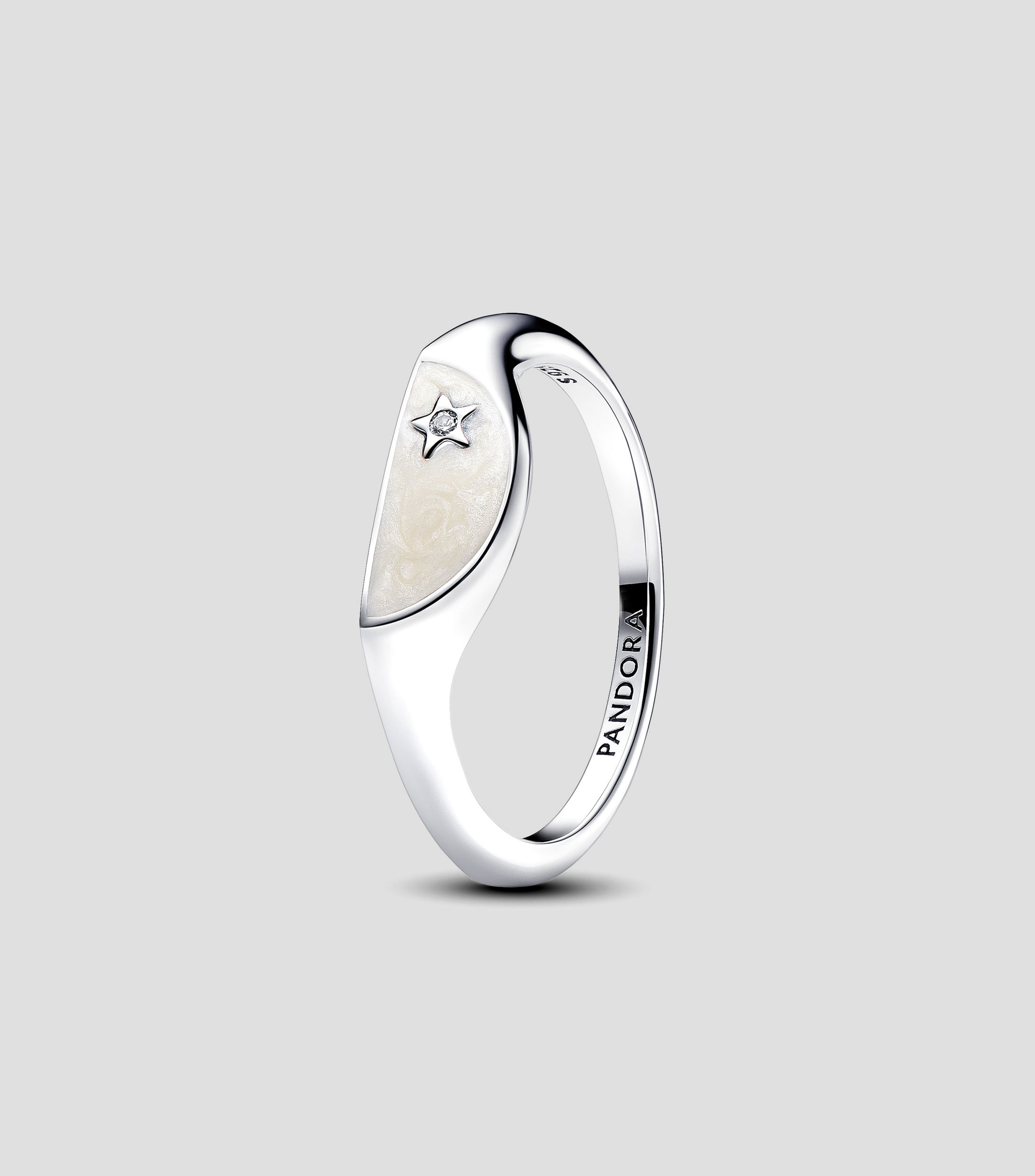Anillo en plata .925 con circonita cúbica Mujer