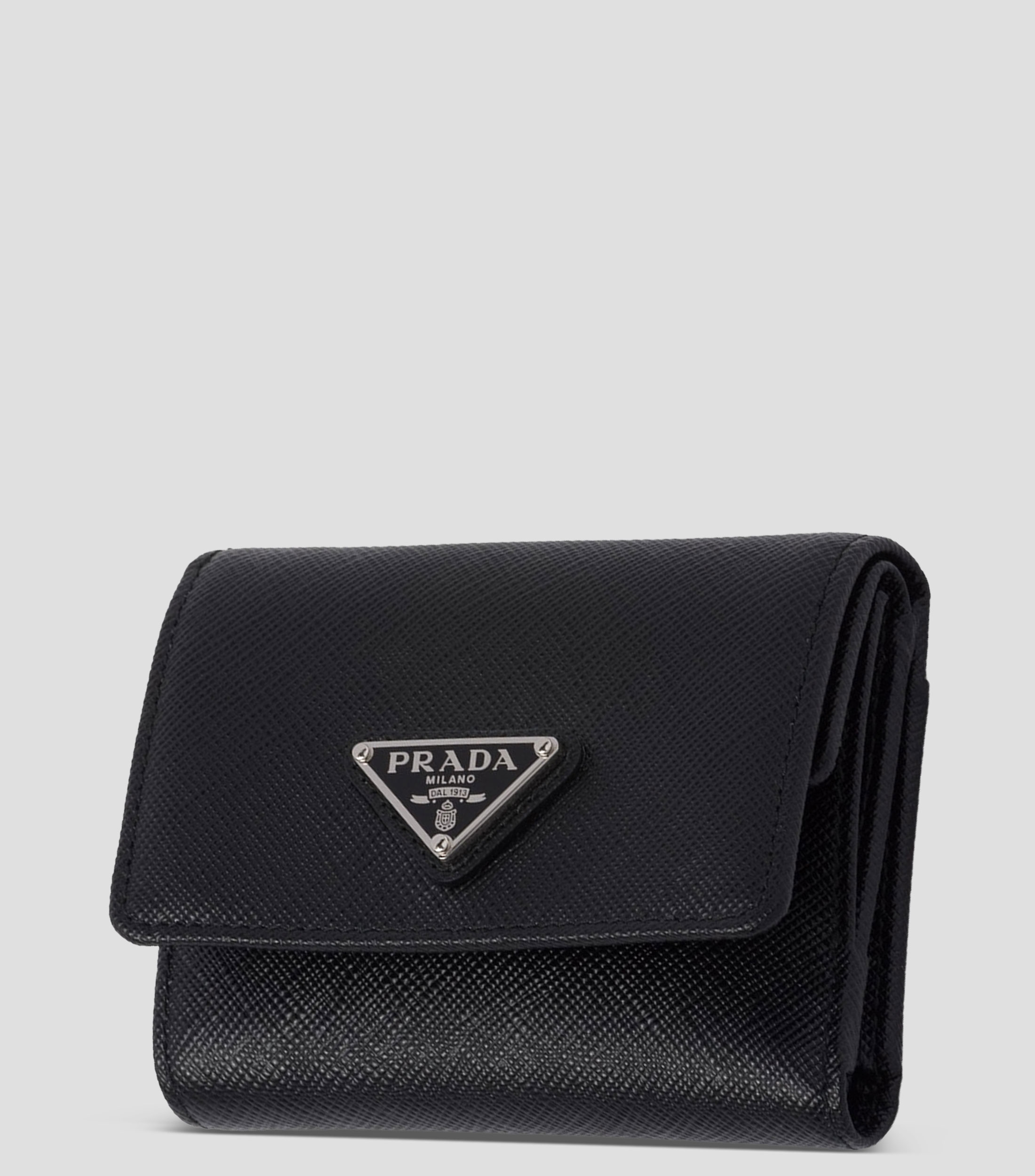 Cartera en piel con detalle texturizado Mujer