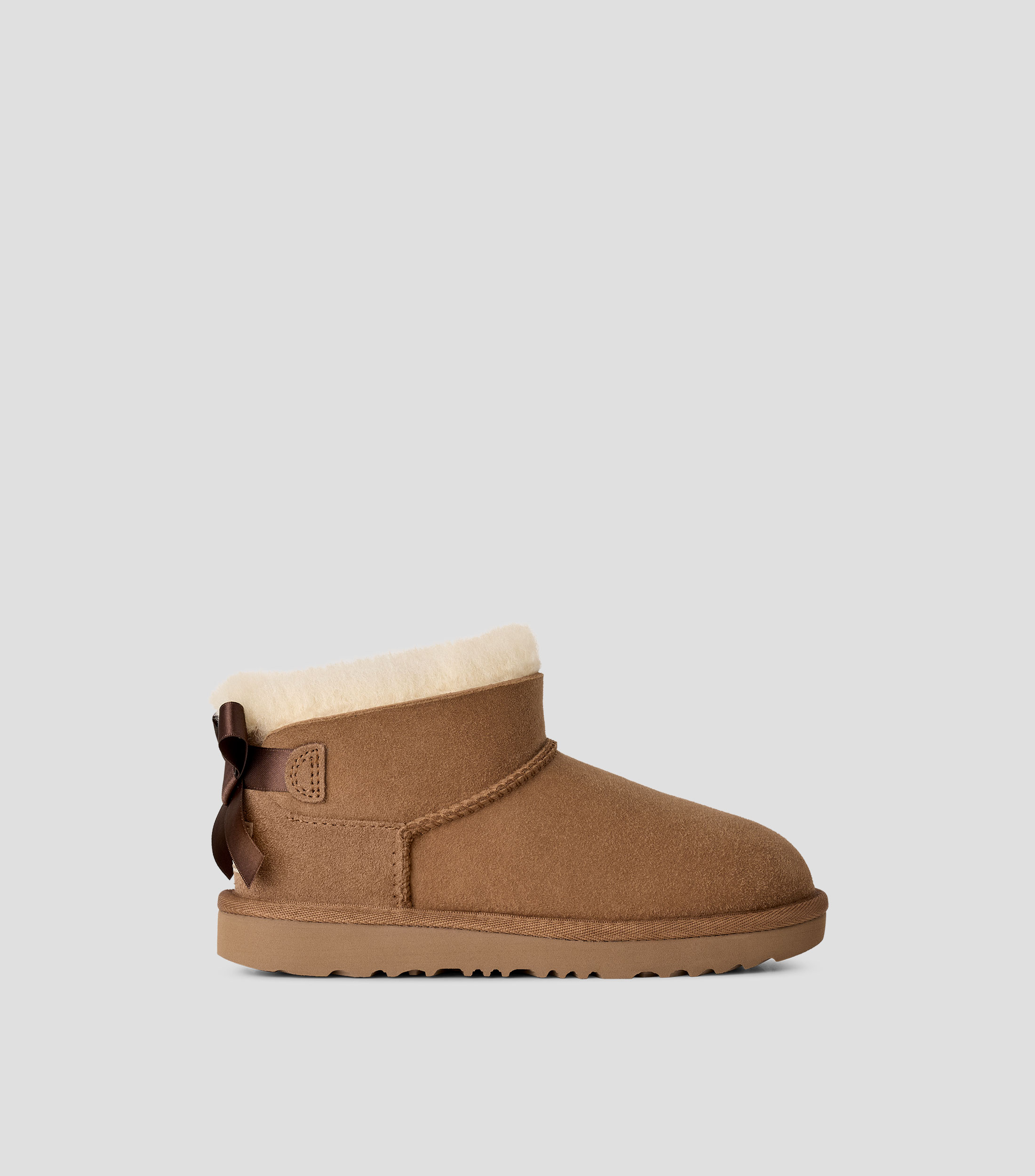 Botines Ultra Mini Bailey Bow de gamuza Niña