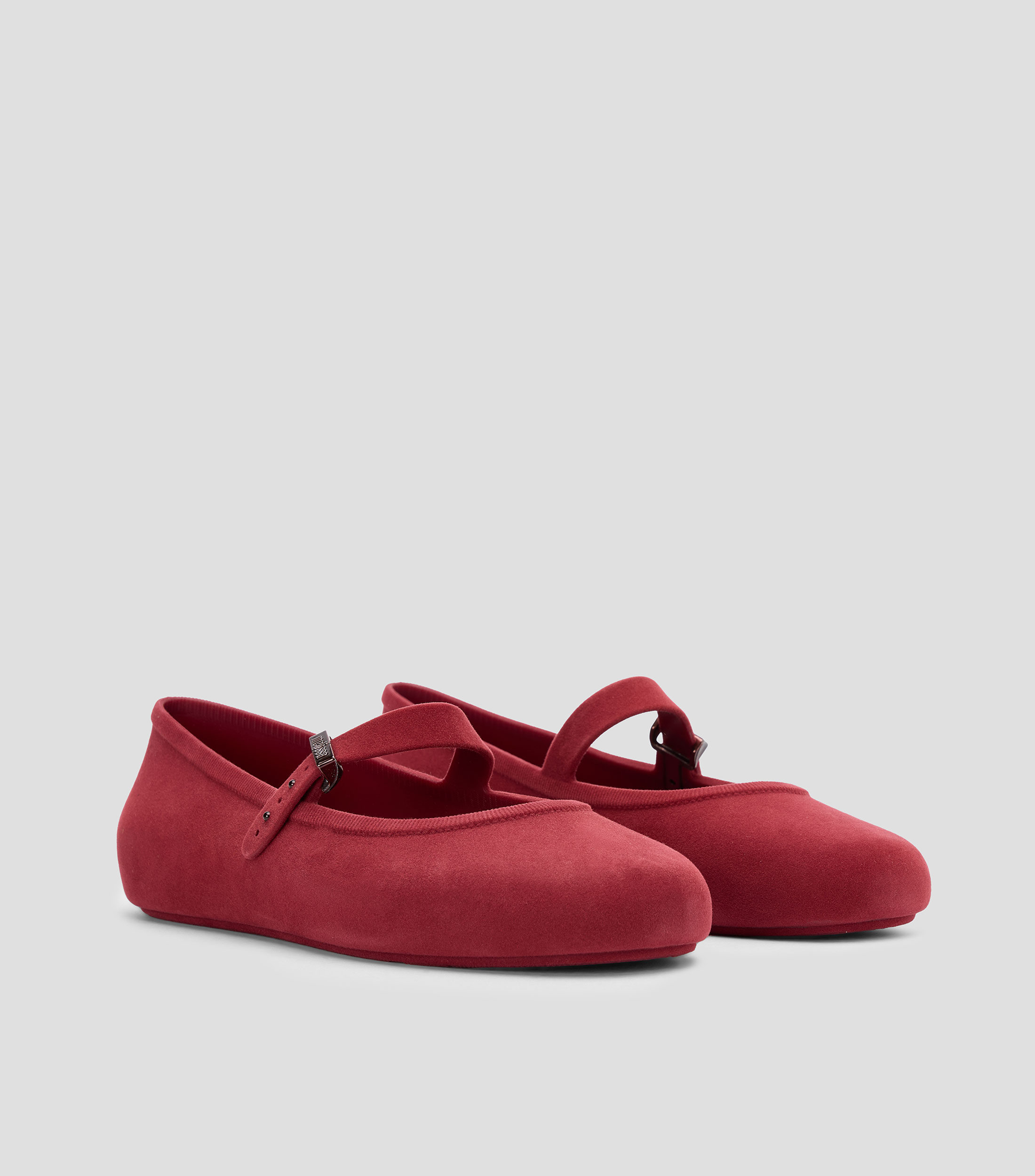 Flats Velvet con hebilla Mujer