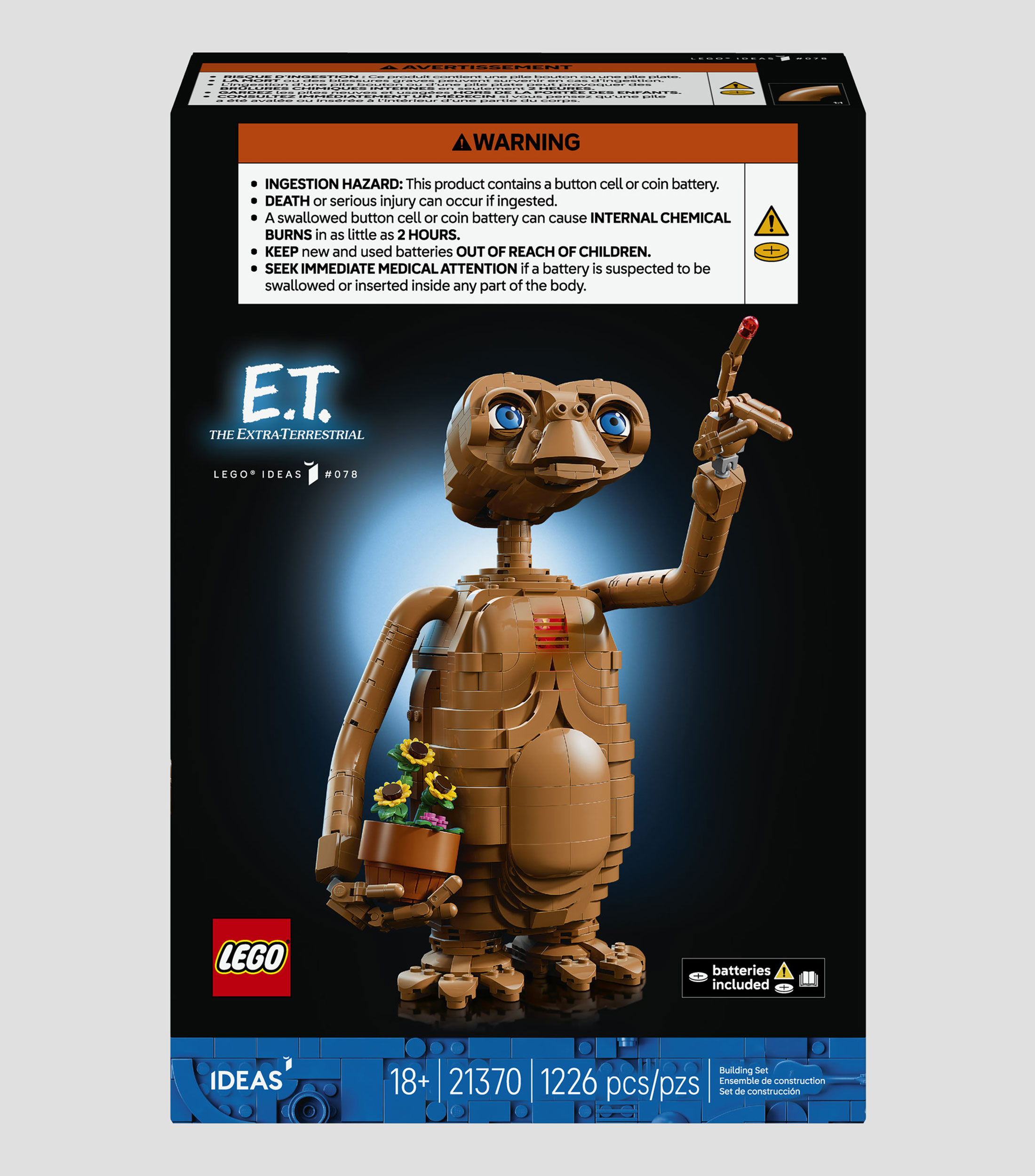 LEGO Ideas E.T. the Extra-Terrestrial 21370