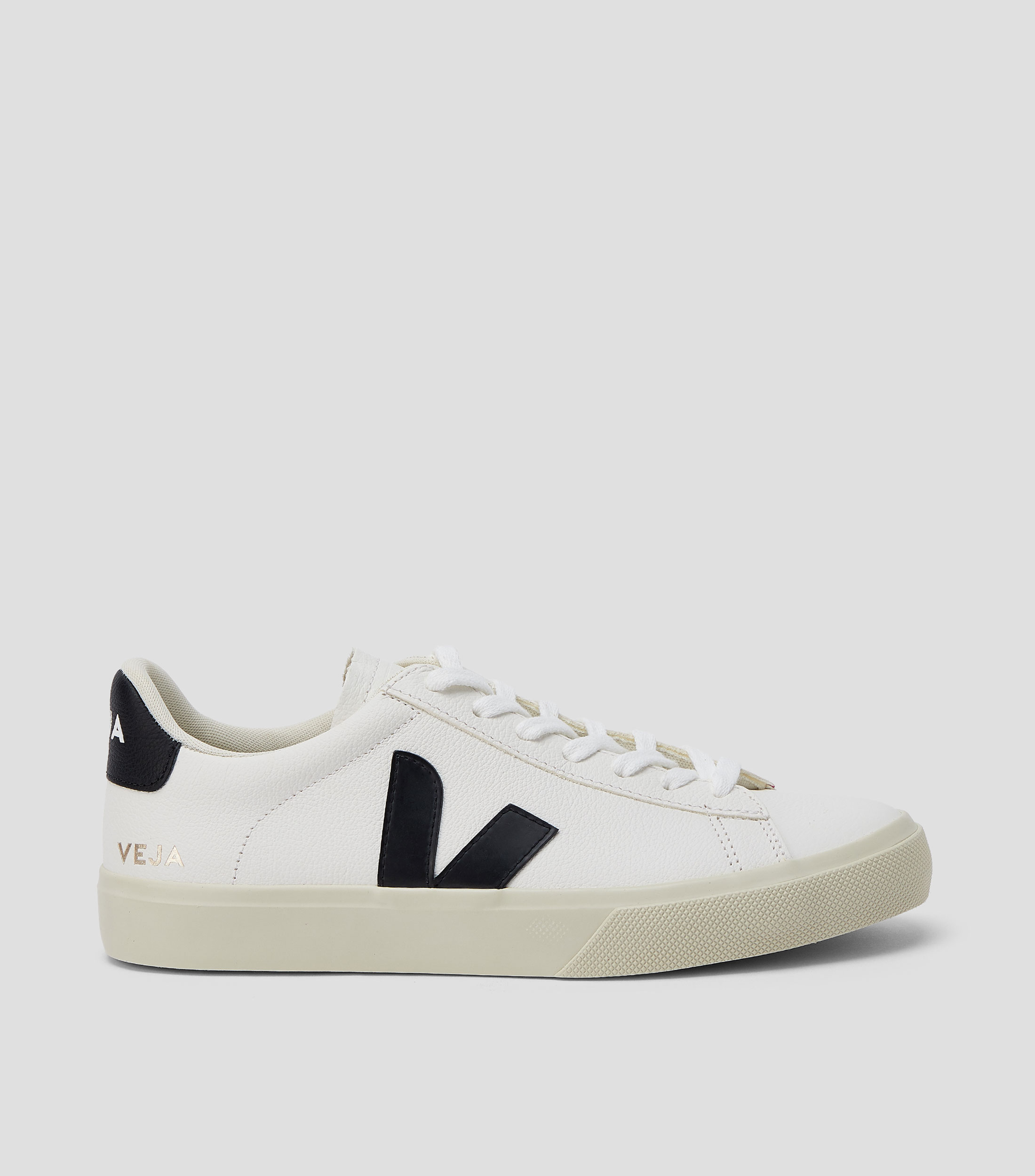 Tenis casuales en piel Campo con logo Hombre