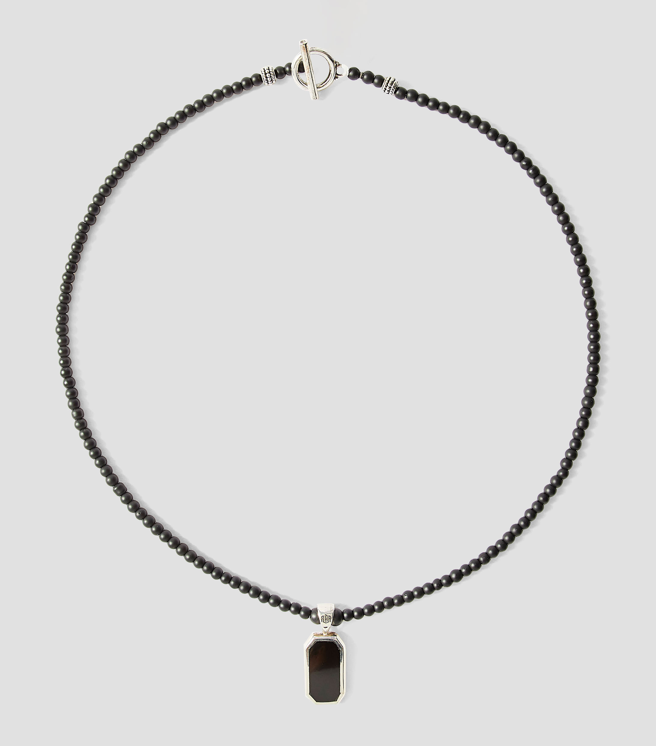 Dije con collar y onix Hombre