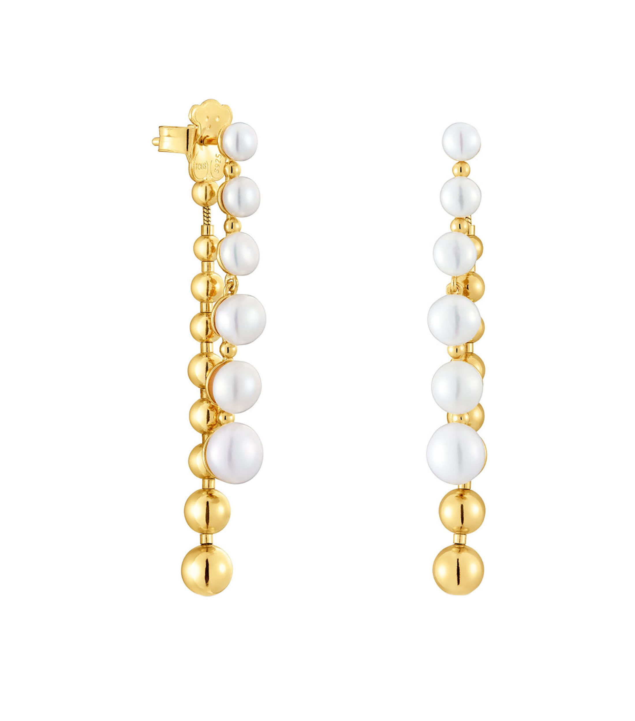 Pendientes Osito Tous En Oro 18kt Y Brillantes