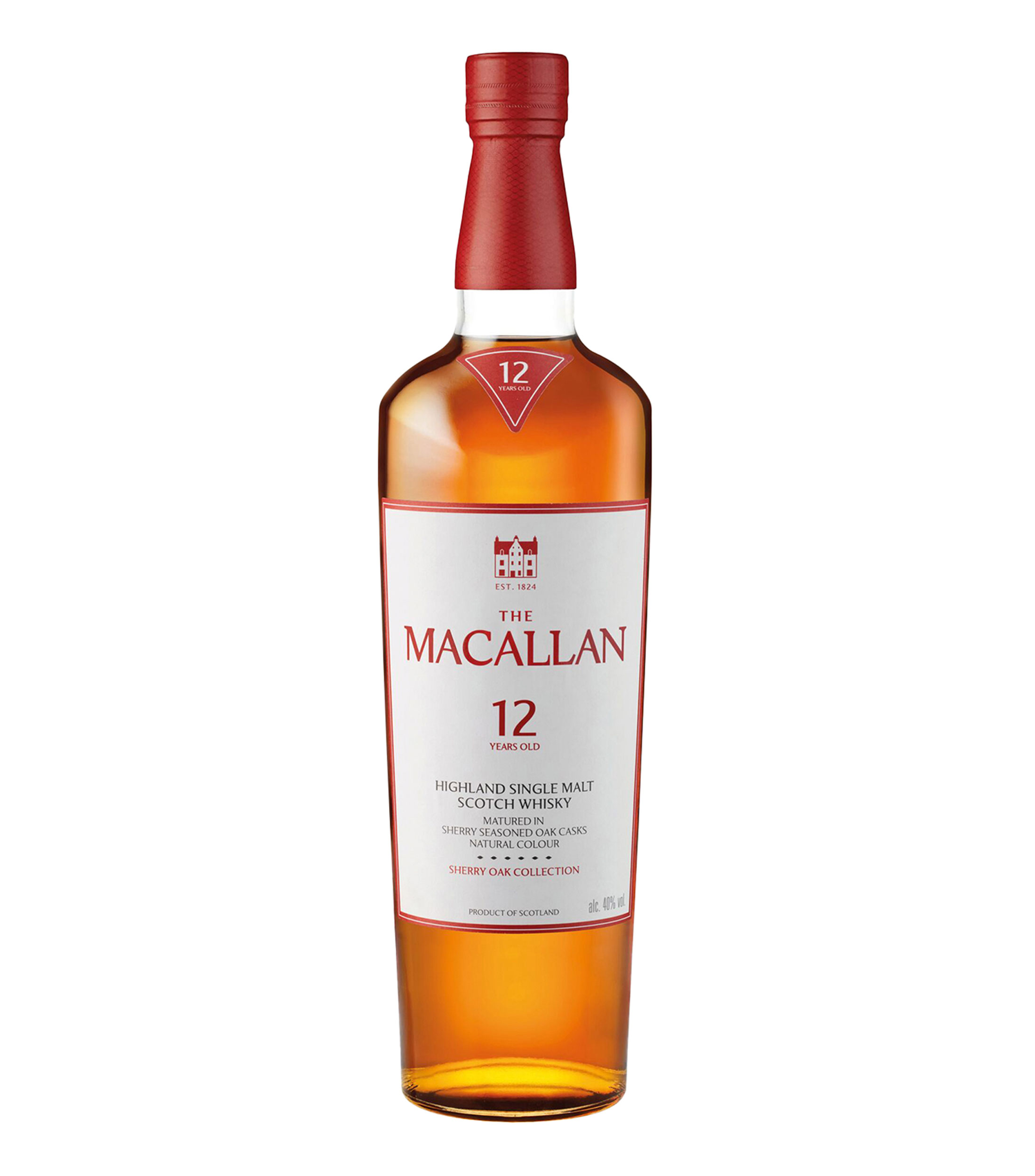 Whisky Sherry Oak Cask 12 Years, 700 ml