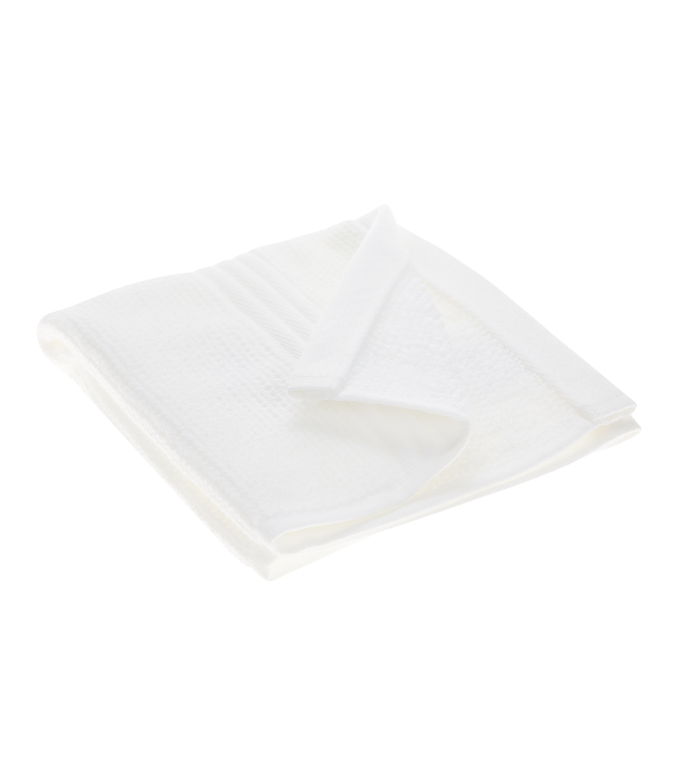 TOALLA FACIAL PIQUE BLANCO